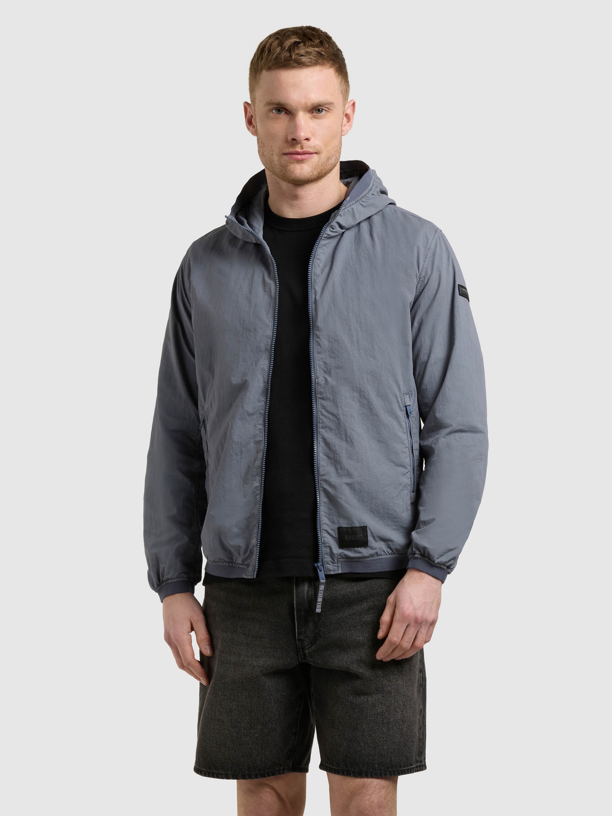 khujo Blouson "DERF" mit Kapuze günstig online kaufen