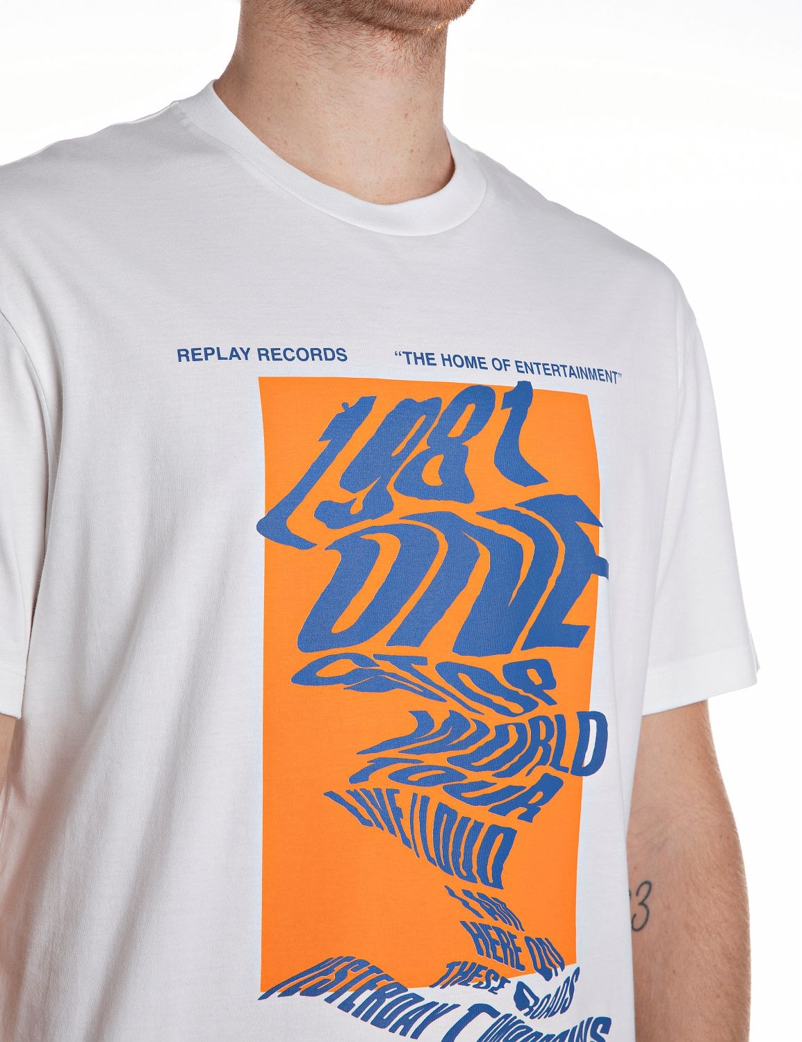 Replay Print-Shirt