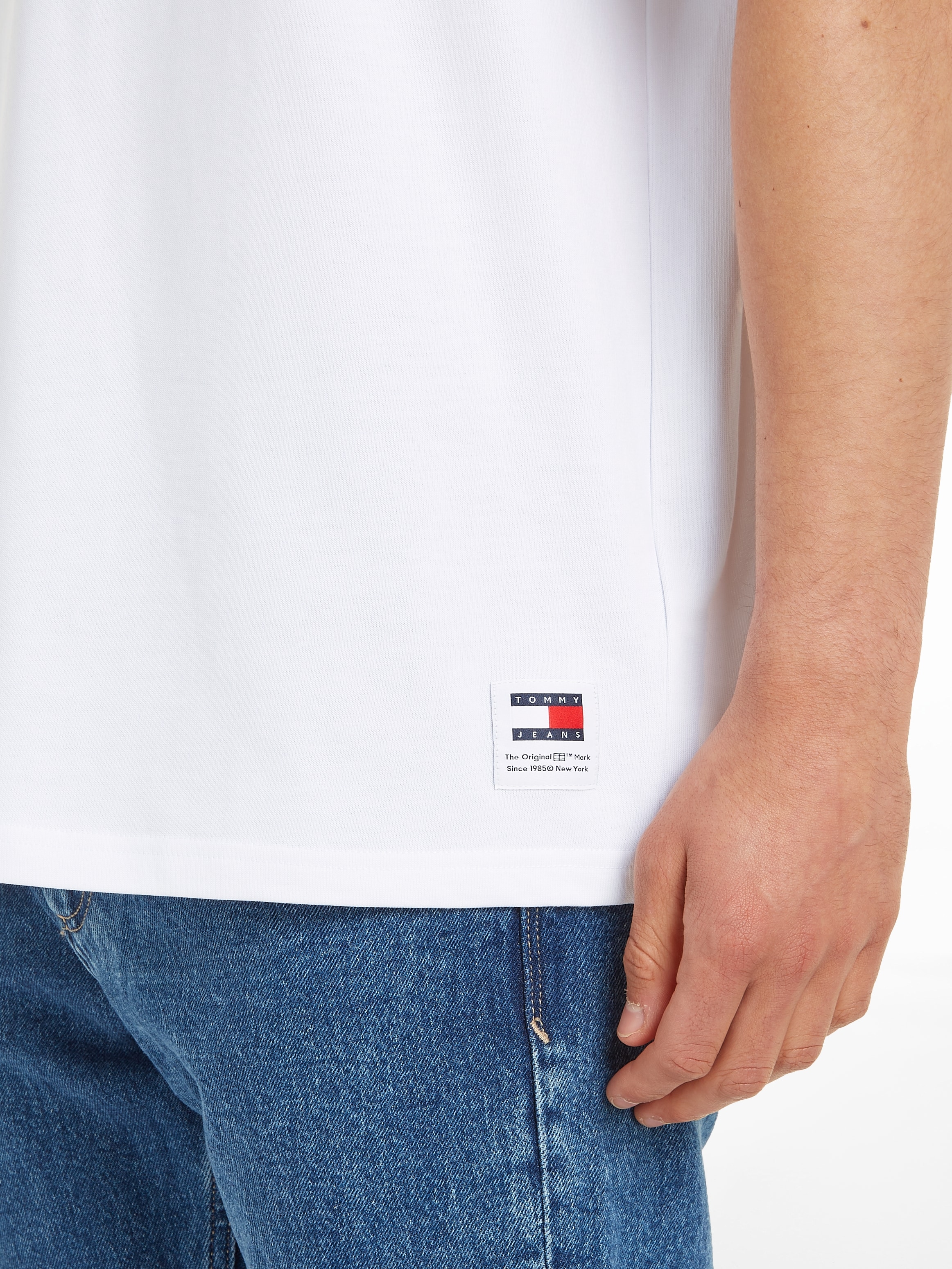 Tommy Jeans Plus T-Shirt kaufen Tommy EXT«, mit CLASSICS Jeans Schriftzug BOLD TEE BAUR »TJM | OVZ ▷