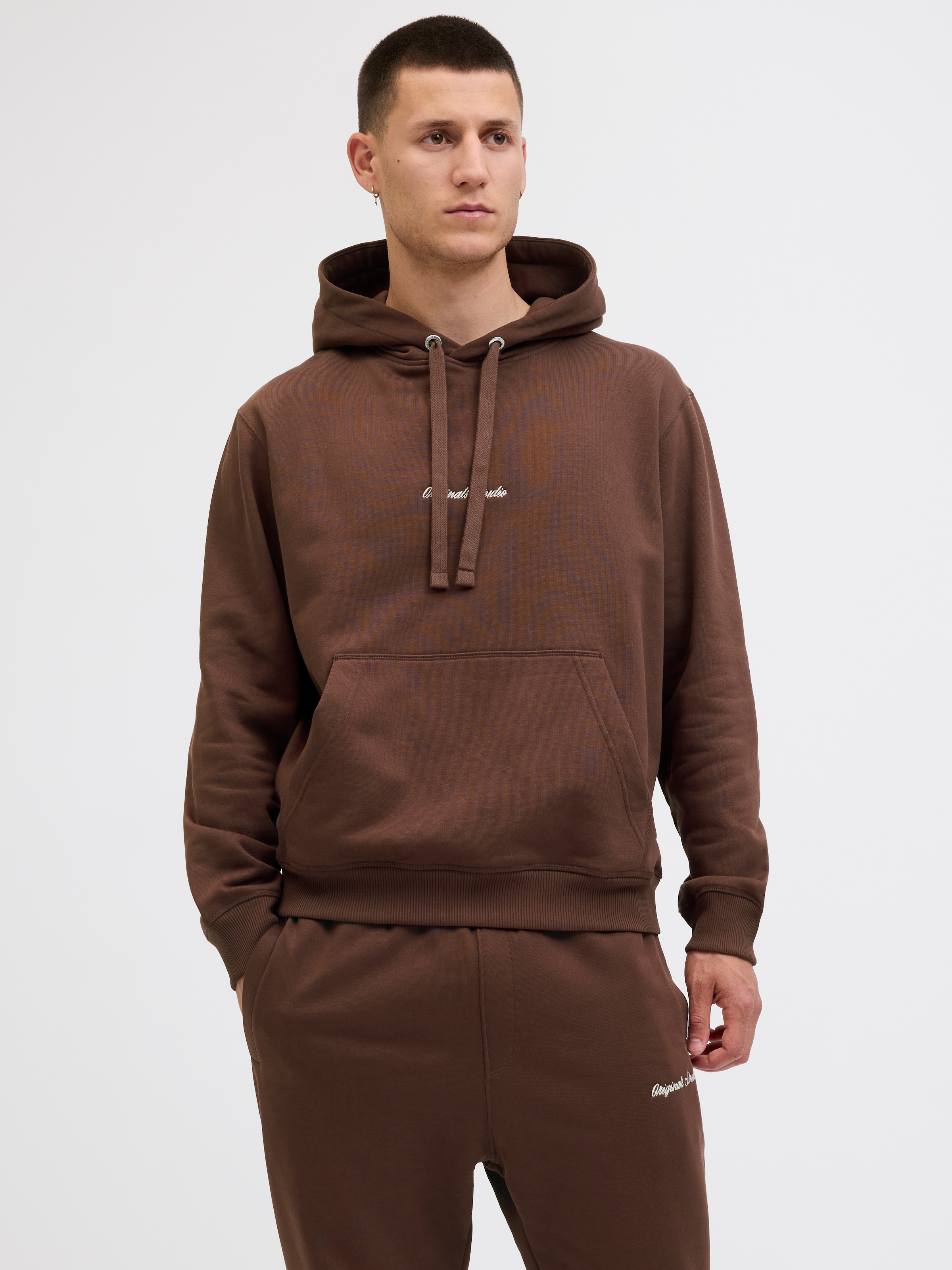 Jack & Jones Kapuzensweatshirt "JORNORREBRO EMB SWEAT HOOD NOOS" mit Logo P günstig online kaufen