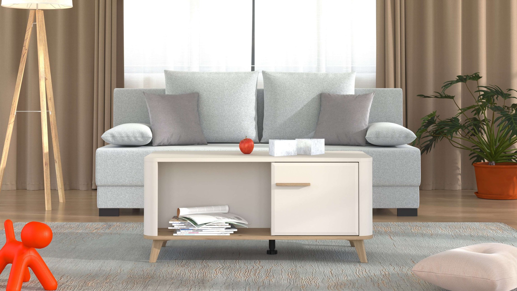 Home affaire Couchtisch "Darwen Wohnzimmertisch, Sofatisch, Beistelltisch, günstig online kaufen