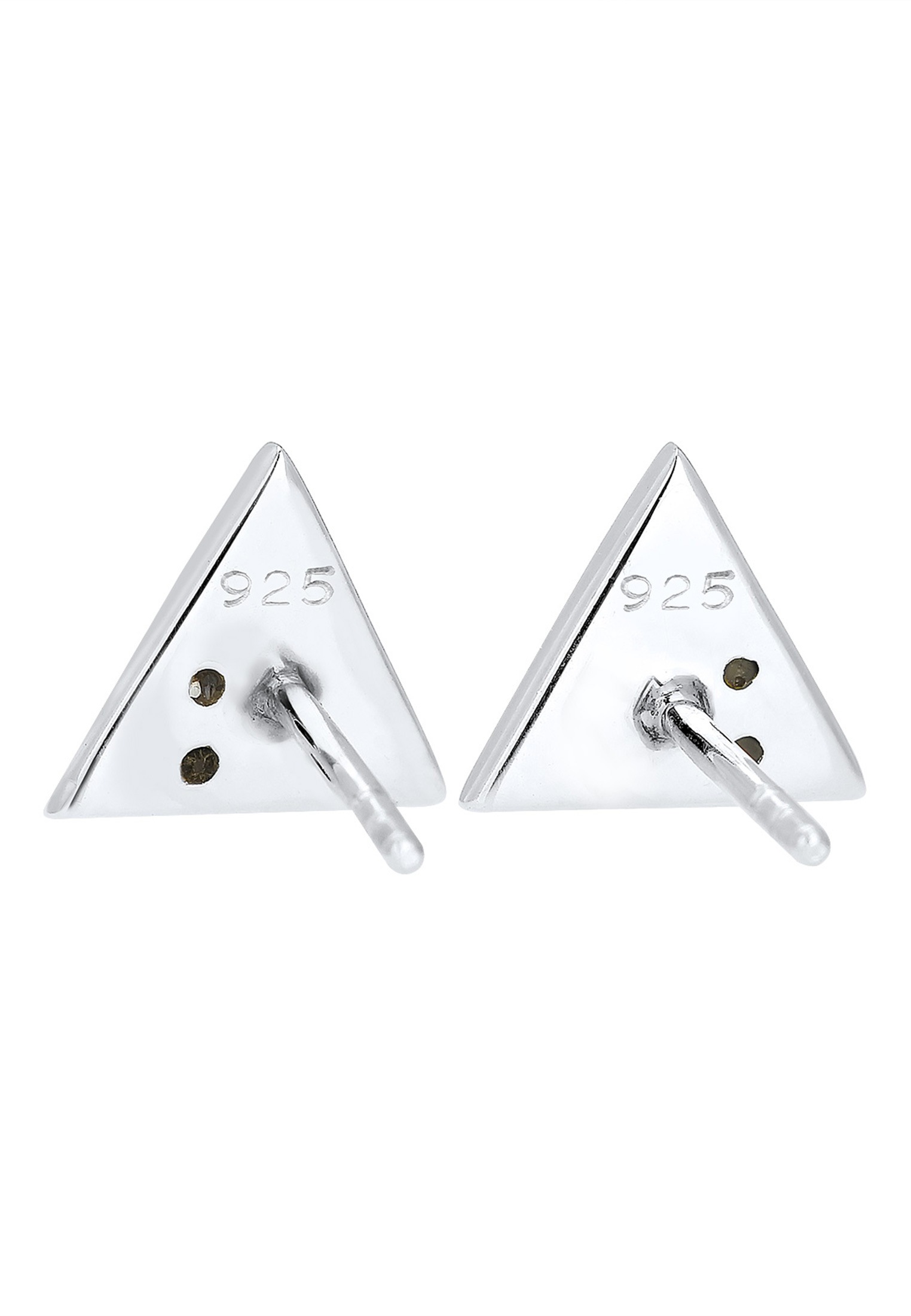 Elli Paar Ohrstecker »Dreieck Zirkonia Geo Trend 925 Silber«