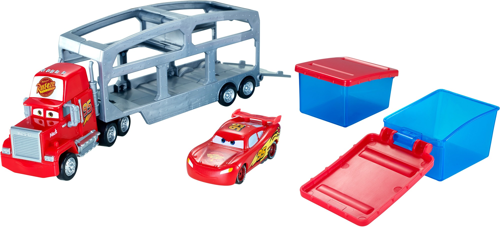 Spielzeug-Auto Disney Pixar Cars Macks Farbwechsel Station
