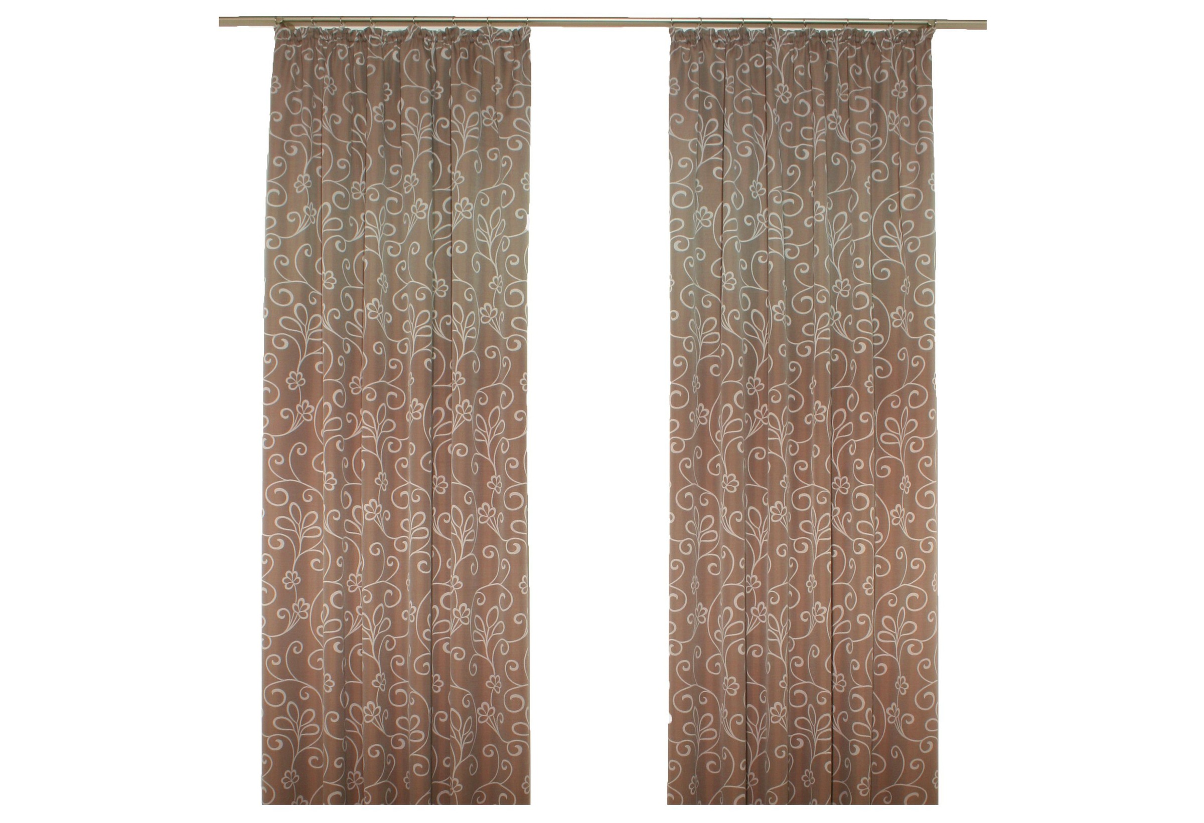 Wirth Vorhang "Daniela" Kräuselband 1 Stk. tlg. günstig online kaufen