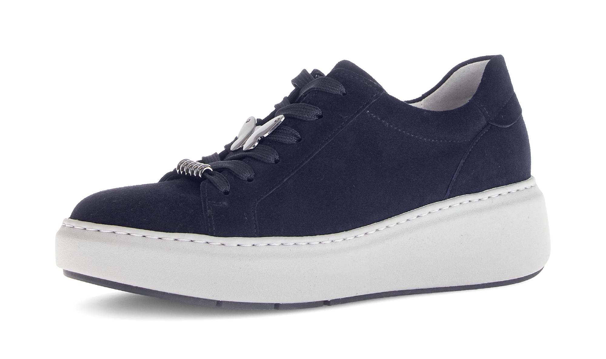 Gabor Keilsneaker, Plateau, Schnürschuh, Halbschuh in Bequemweite G (= weit günstig online kaufen