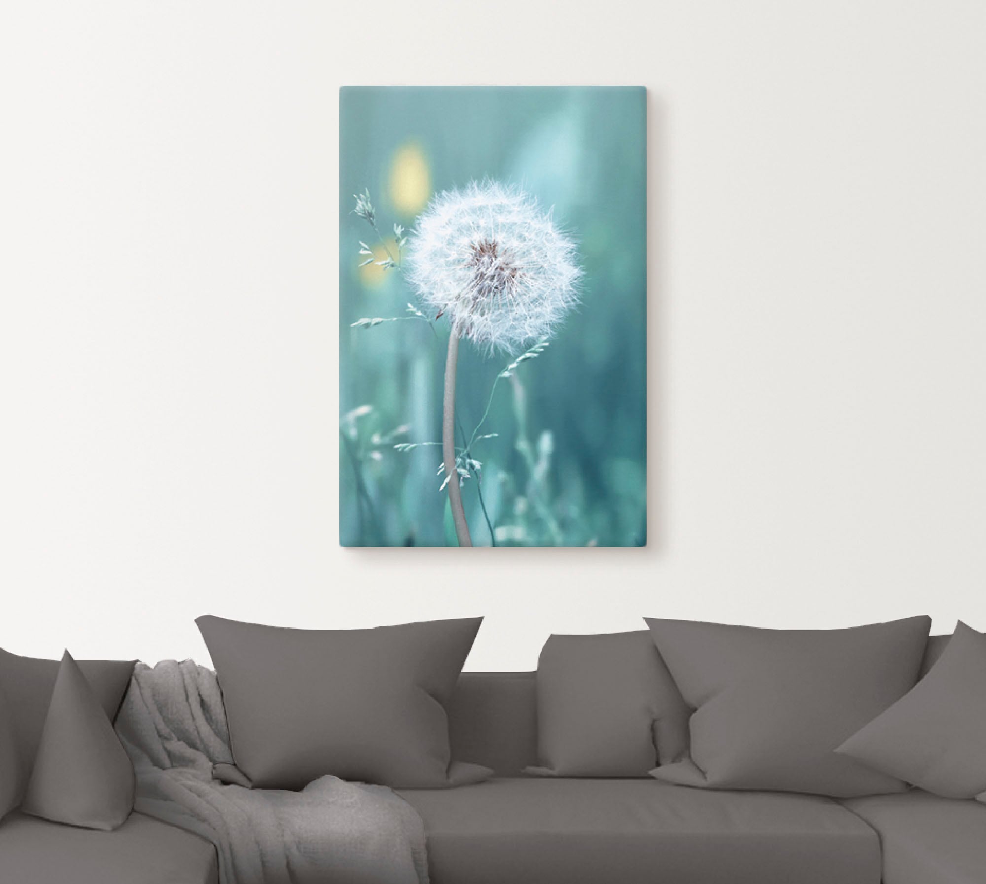 Artland Wandbild »Pusteblume«, Blumen, (1 St.), als Leinwandbild, Poster, Wandaufkleber in verschied. Größen