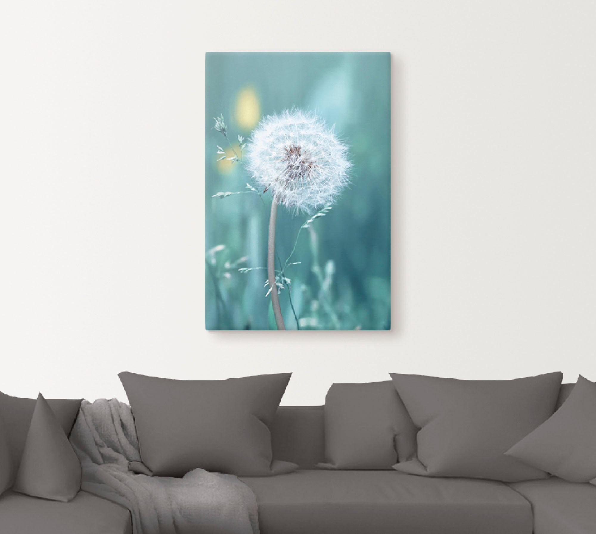 Artland Wandbild "Pusteblume", Blumen, (1 St.), als Leinwandbild, Poster, W günstig online kaufen