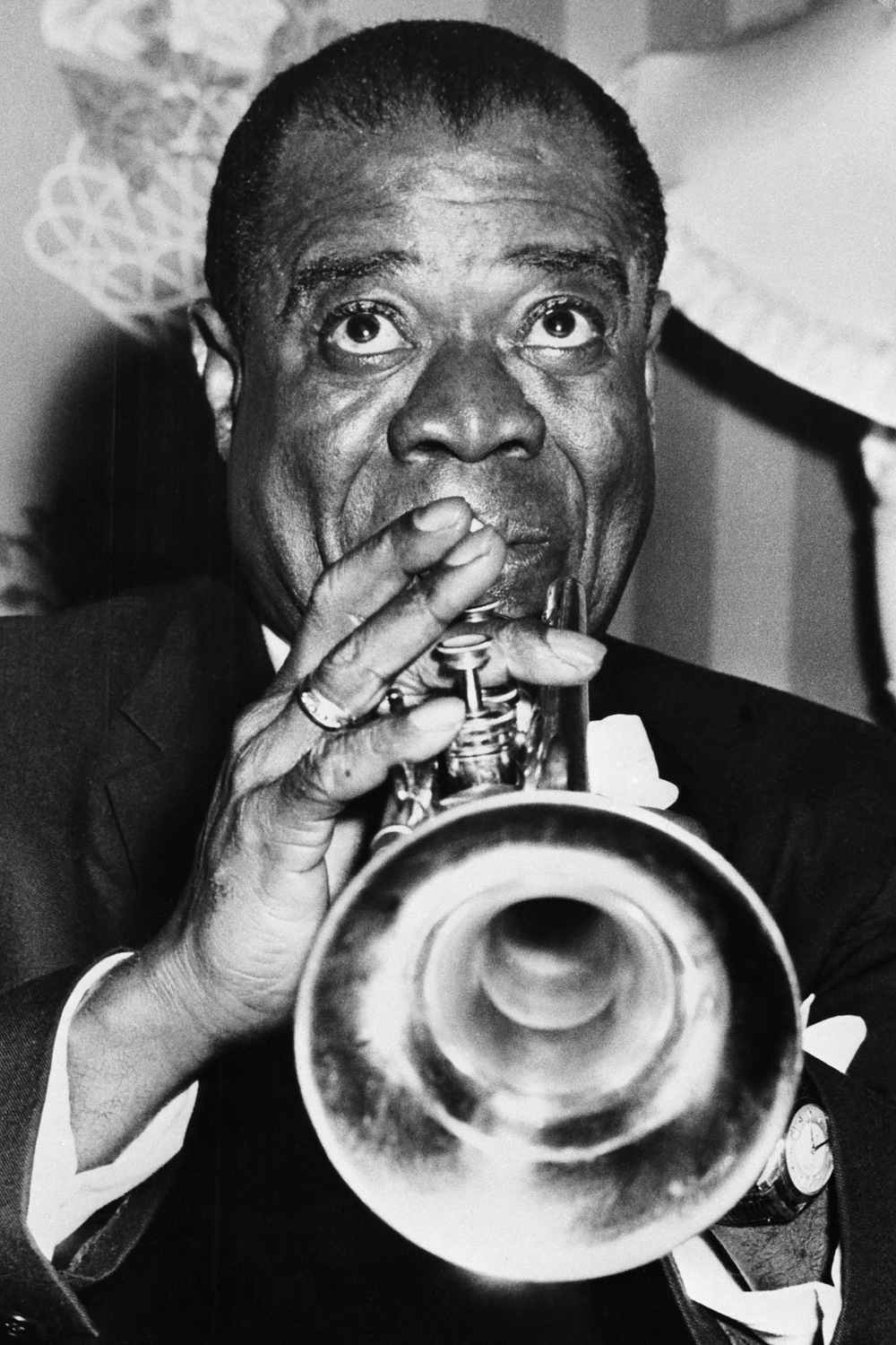 queence Acrylglasbild "Louis Armstrong" Film  Filmfiguren  Filmszene  Foto günstig online kaufen