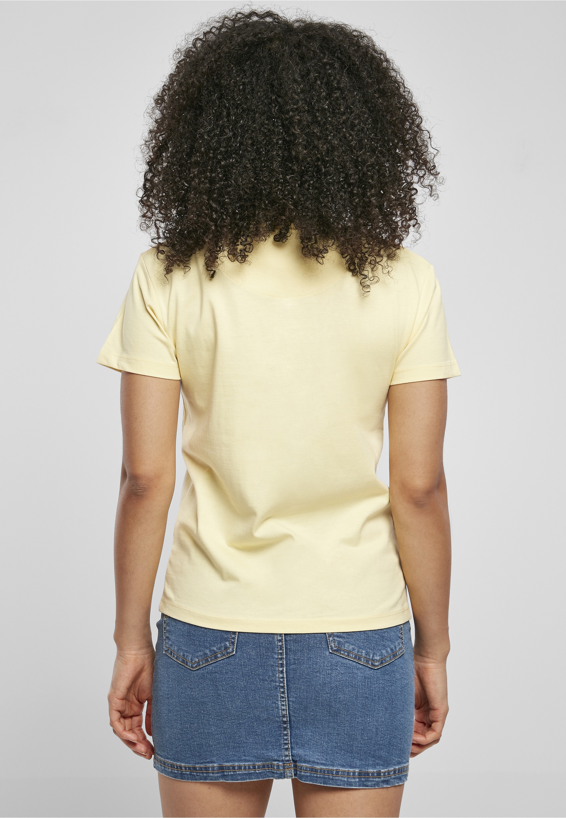 Karl Kani T-Shirt »Karl Kani Damen KW221-001-2 Small Signature Tee light yellow« 1 Stk.