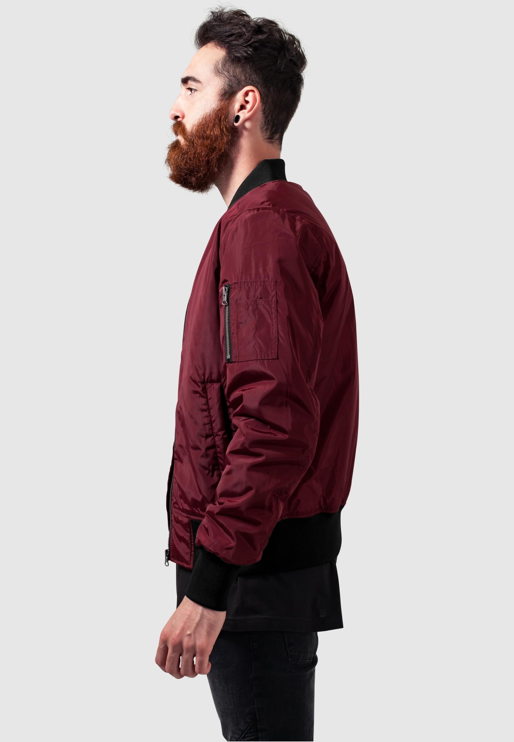 URBAN CLASSICS Allwetterjacke »Urban Classics Herren 2-Tone Bomber Jacket«, (1 St.), ohne Kapuze