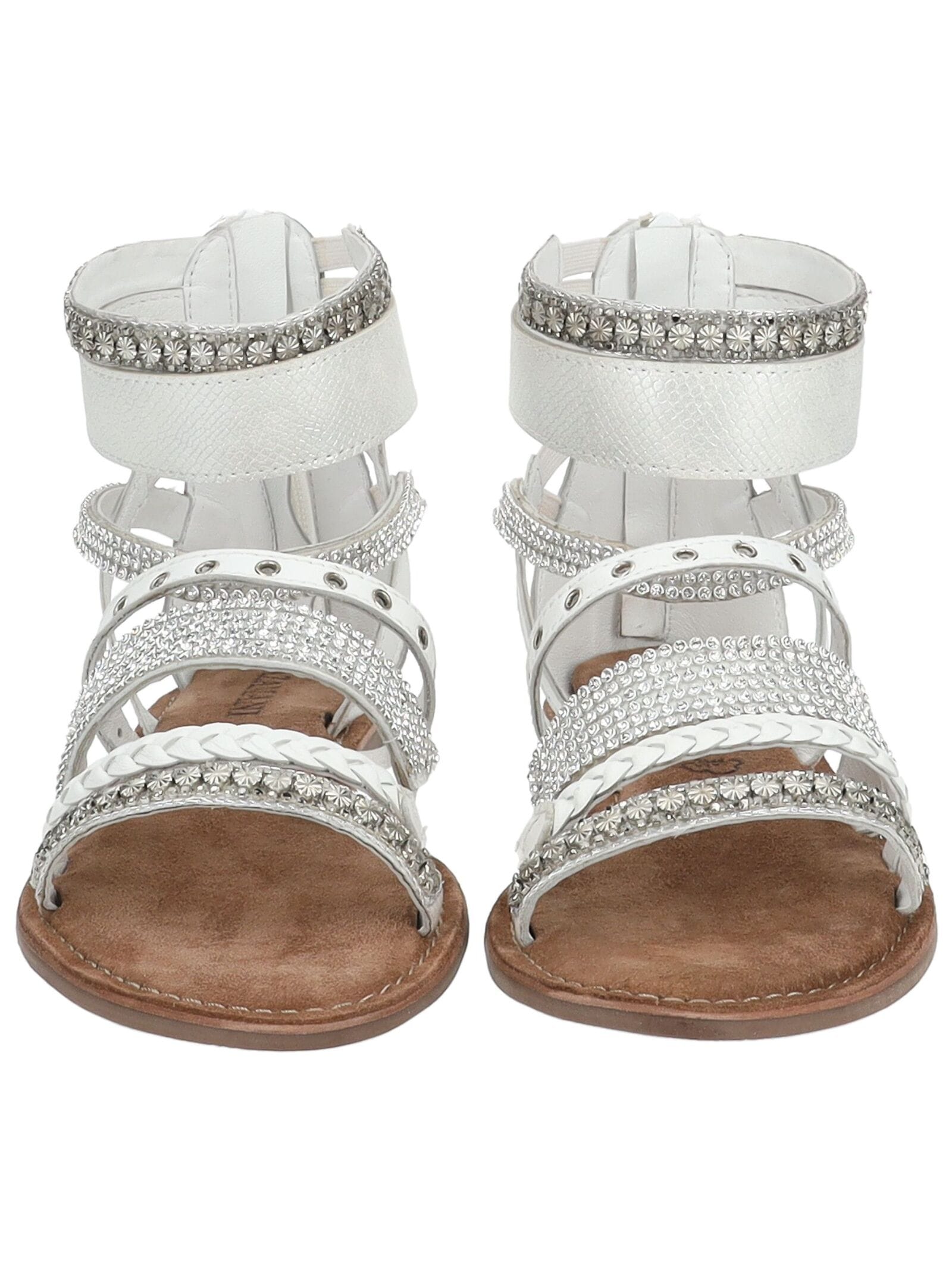 Lazamani Schaftsandalette »Lazamani Sandalen Leder/Textil«