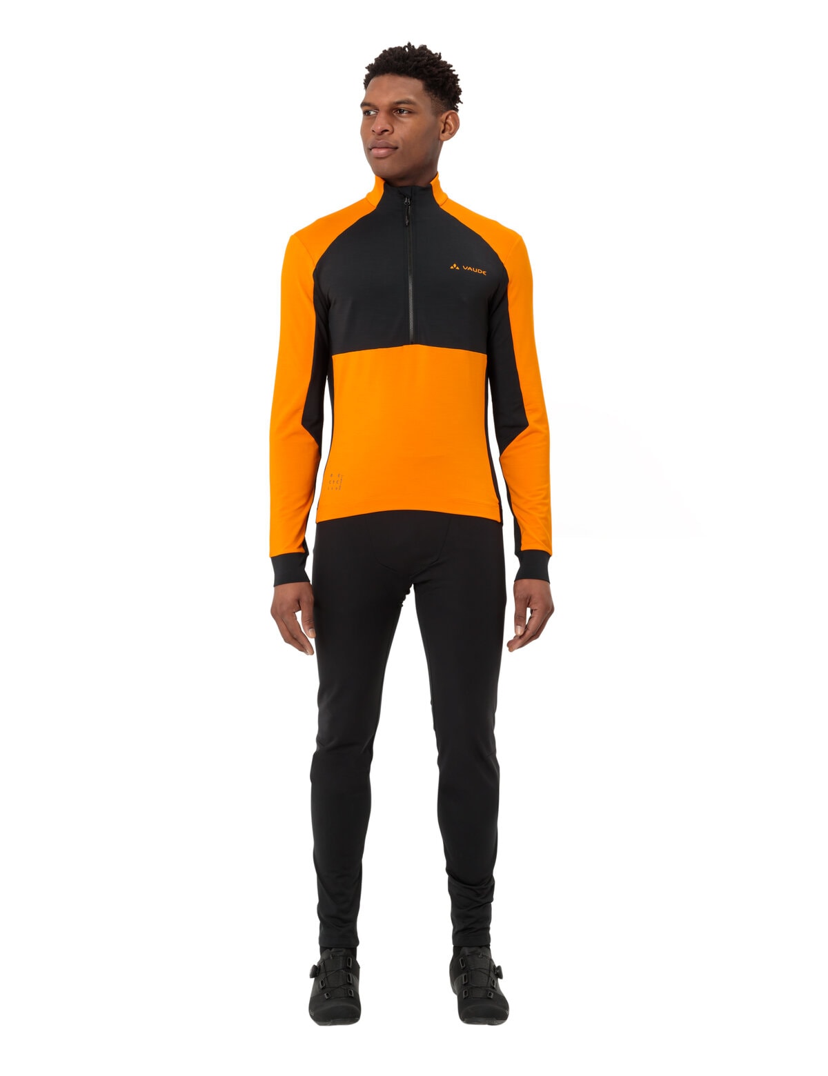 VAUDE Radtrikot »MEN'S KURO HALFZIP LS TRICOT«, Fahrradshirt
