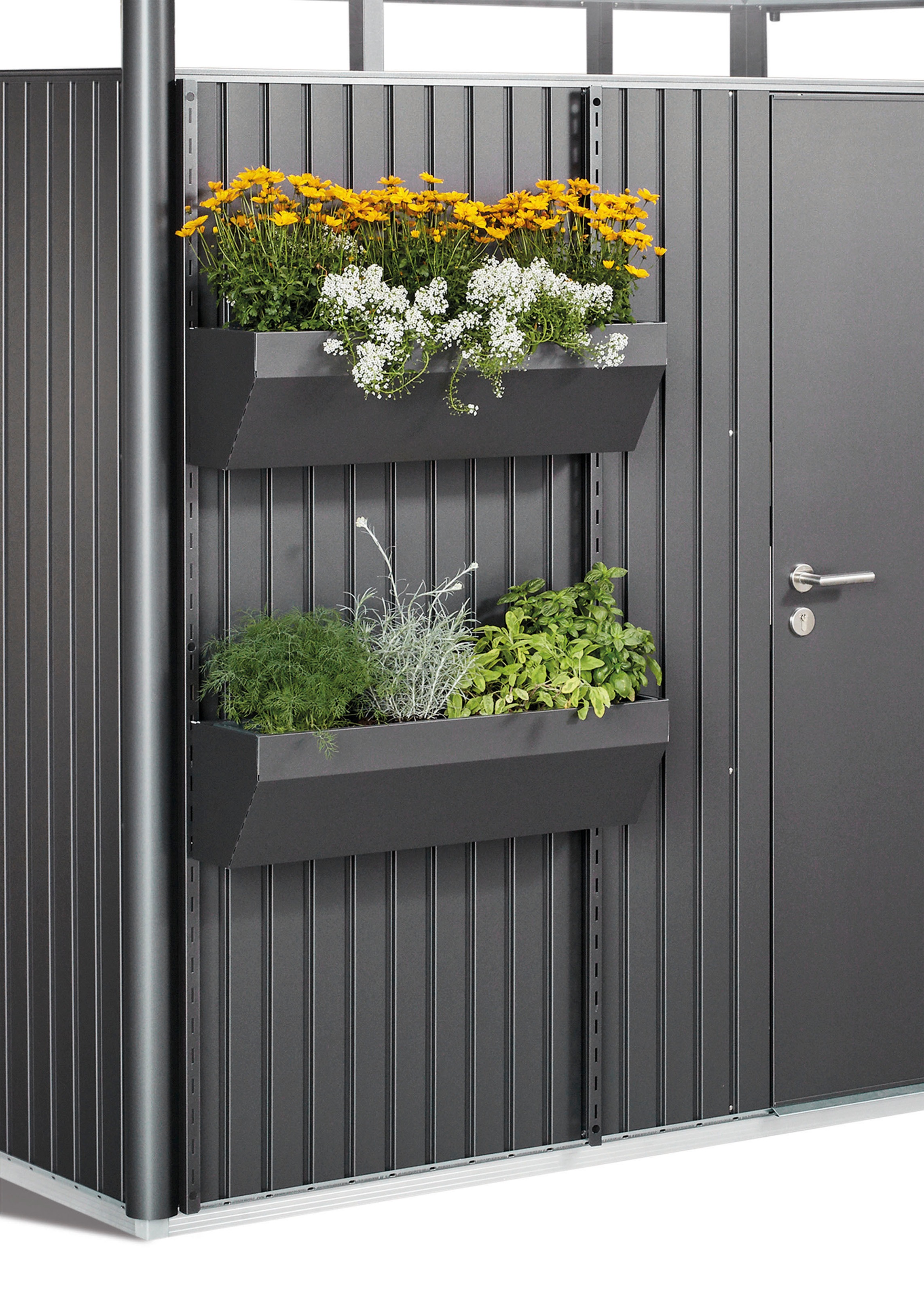 Biohort Blumenkasten »FLORABOARD, verschiedene Farben«, 82x25x188 cm