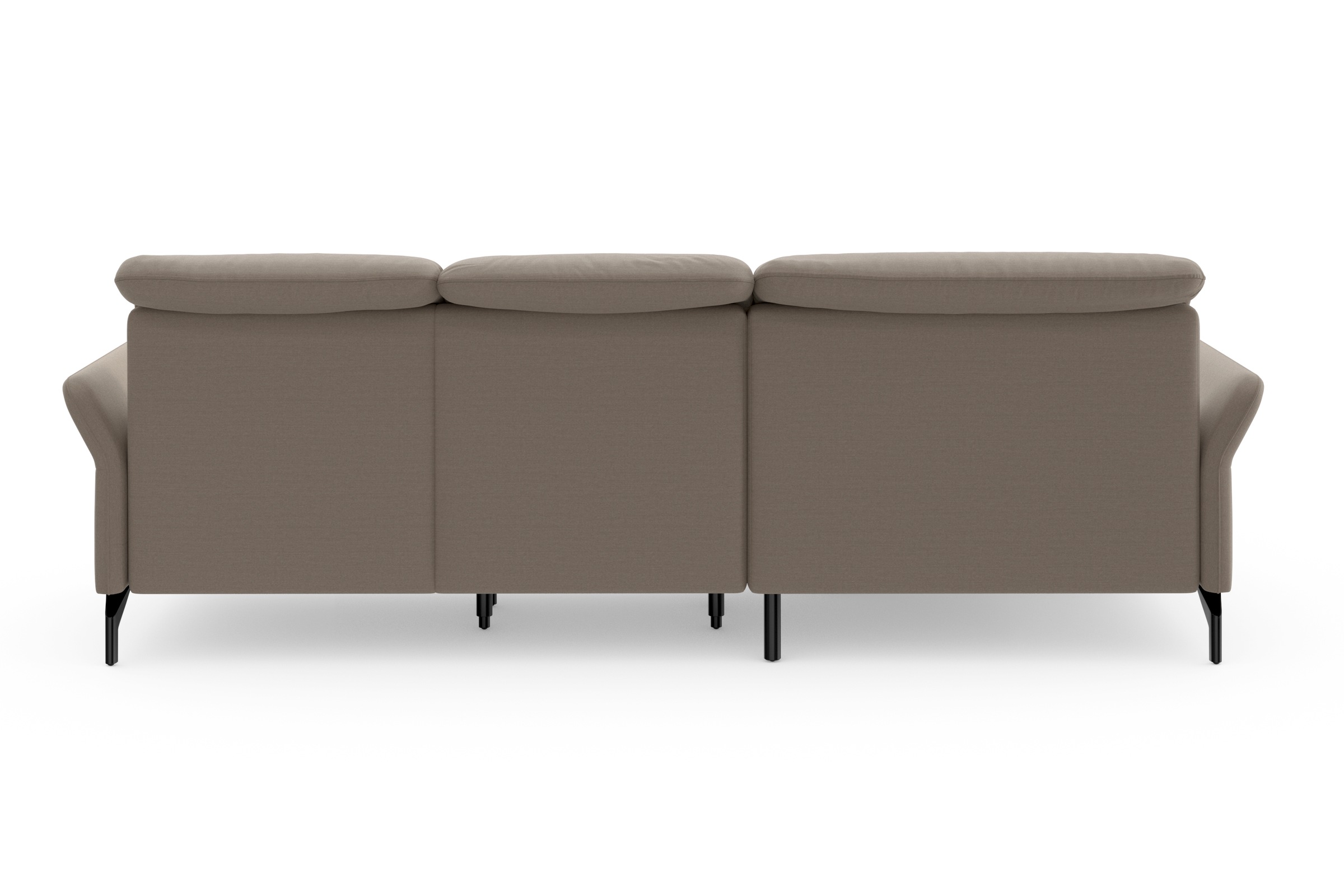 sit&more Ecksofa »Fashion L-Form«, wahlweise mit Kopfteilverstellung und Vorziehsitz, motorisch