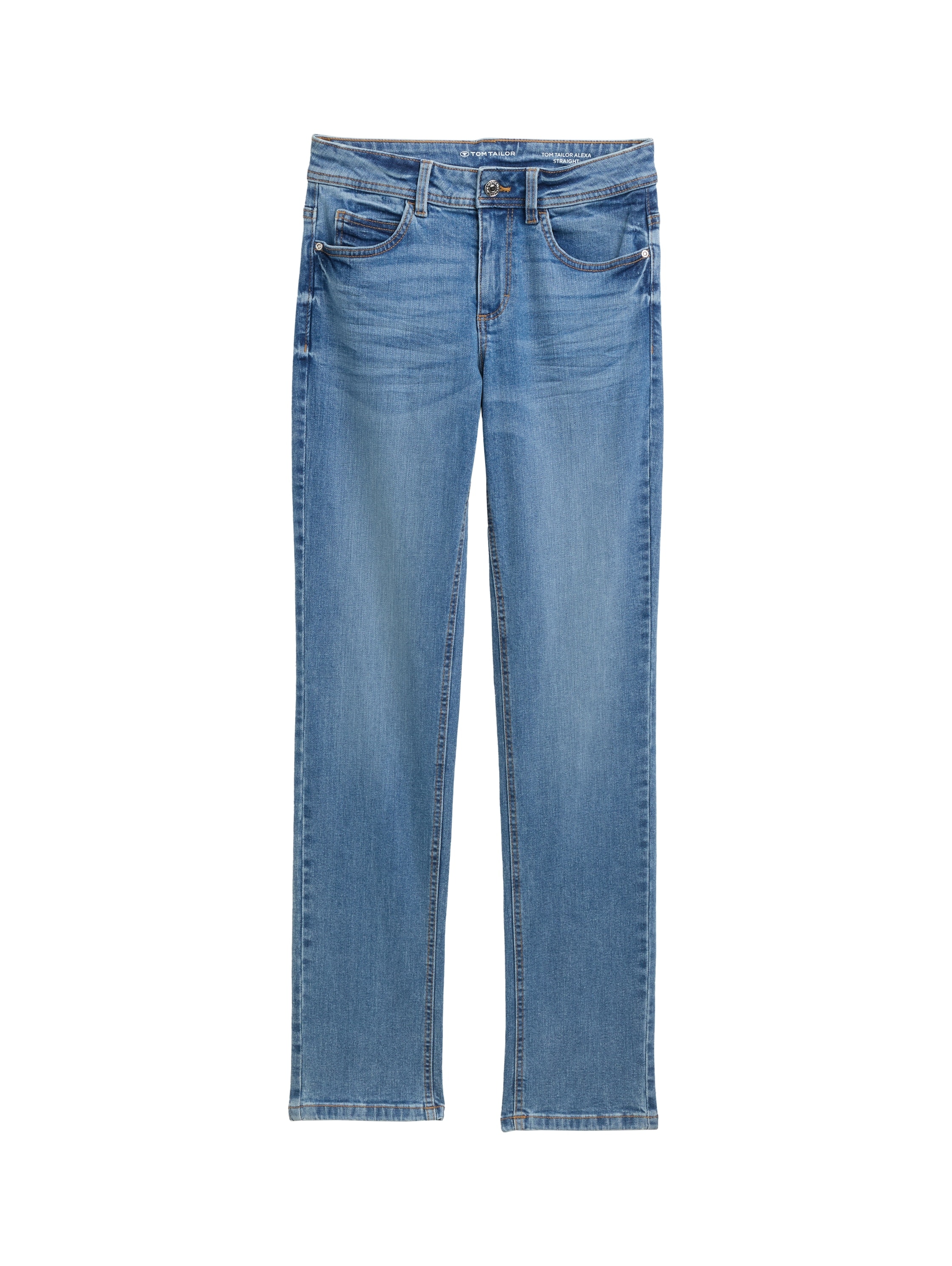 TOM TAILOR Straight-Jeans »Alexa Straight«, in 5-Pocket-Form