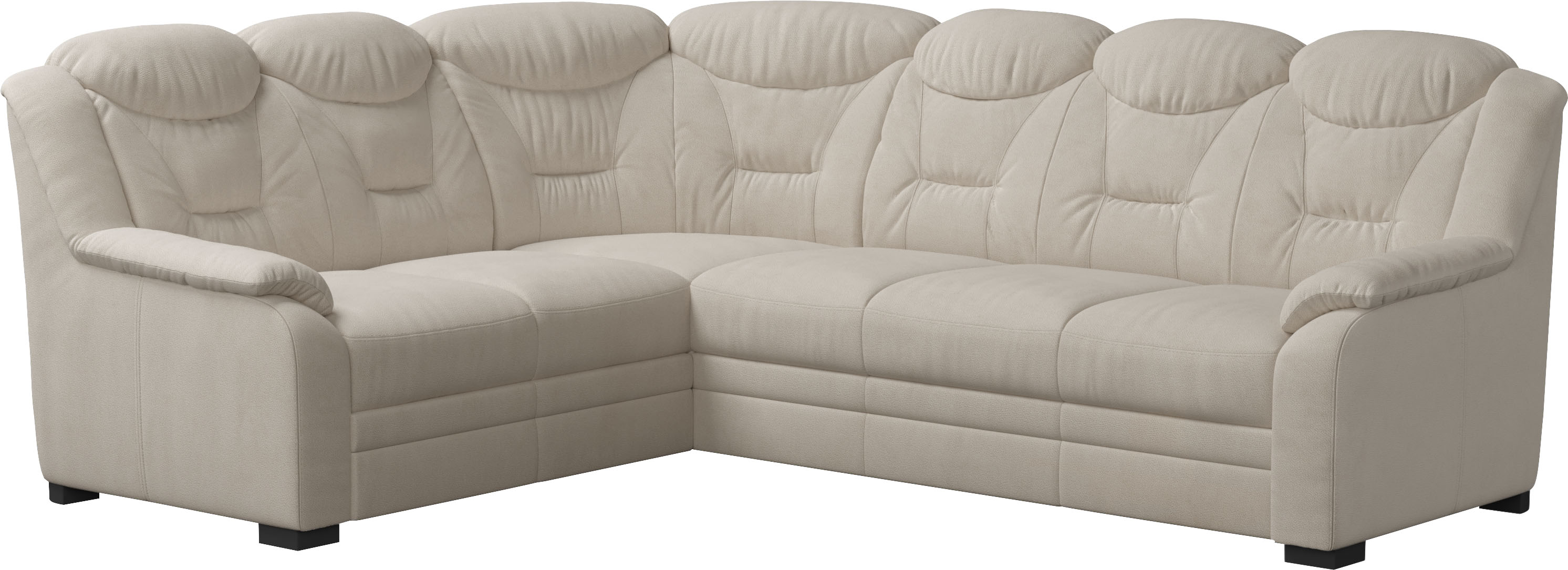 COTTA Ecksofa "Marcus L-Form" wahlweise mit Schlaffunktion & Stauraum