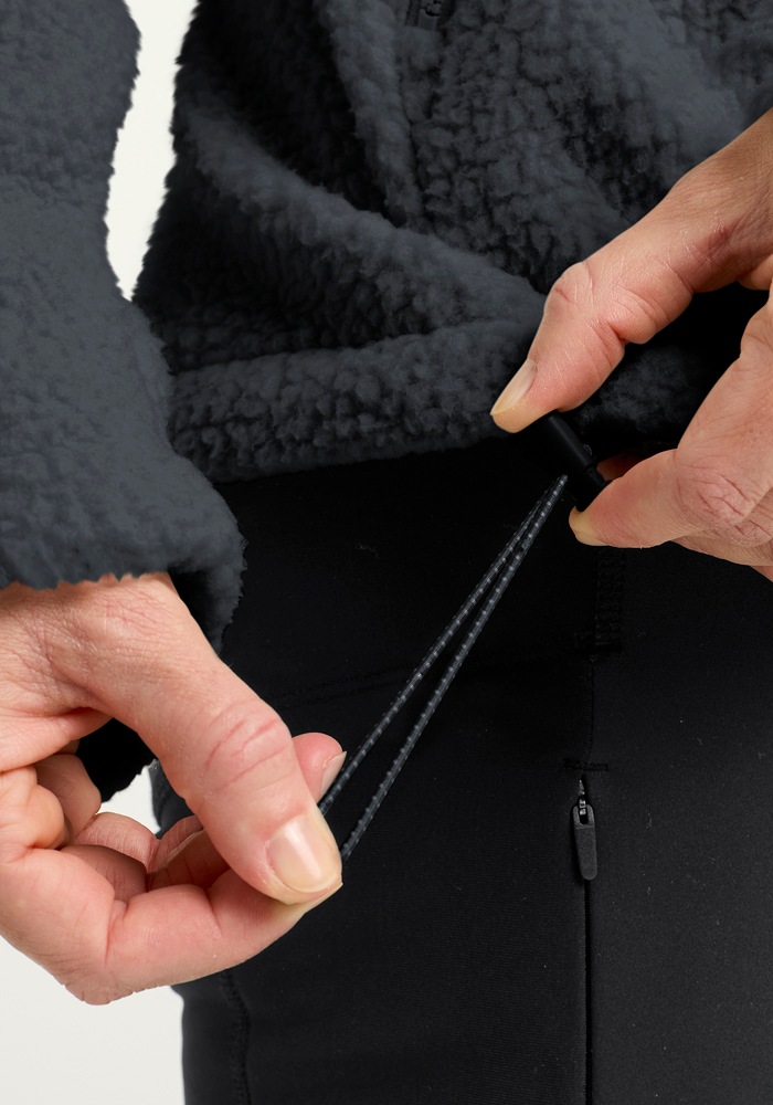Jack Wolfskin Fleecejacke »CRADLE MOUNTAIN PILE FZ W«, mit Kapuze