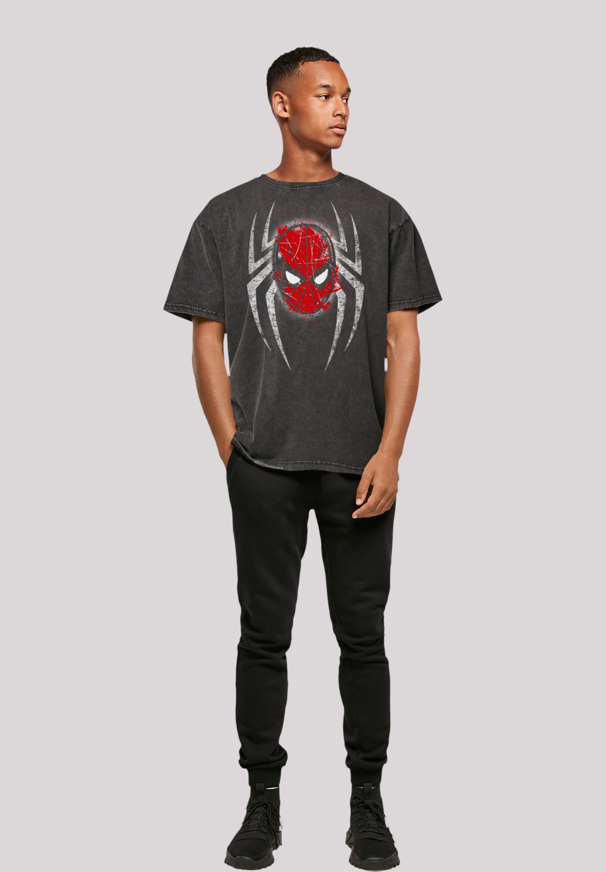 F4NT4STIC T-Shirt »Marvel Spiderman Spider Mask«, Premium Qualität