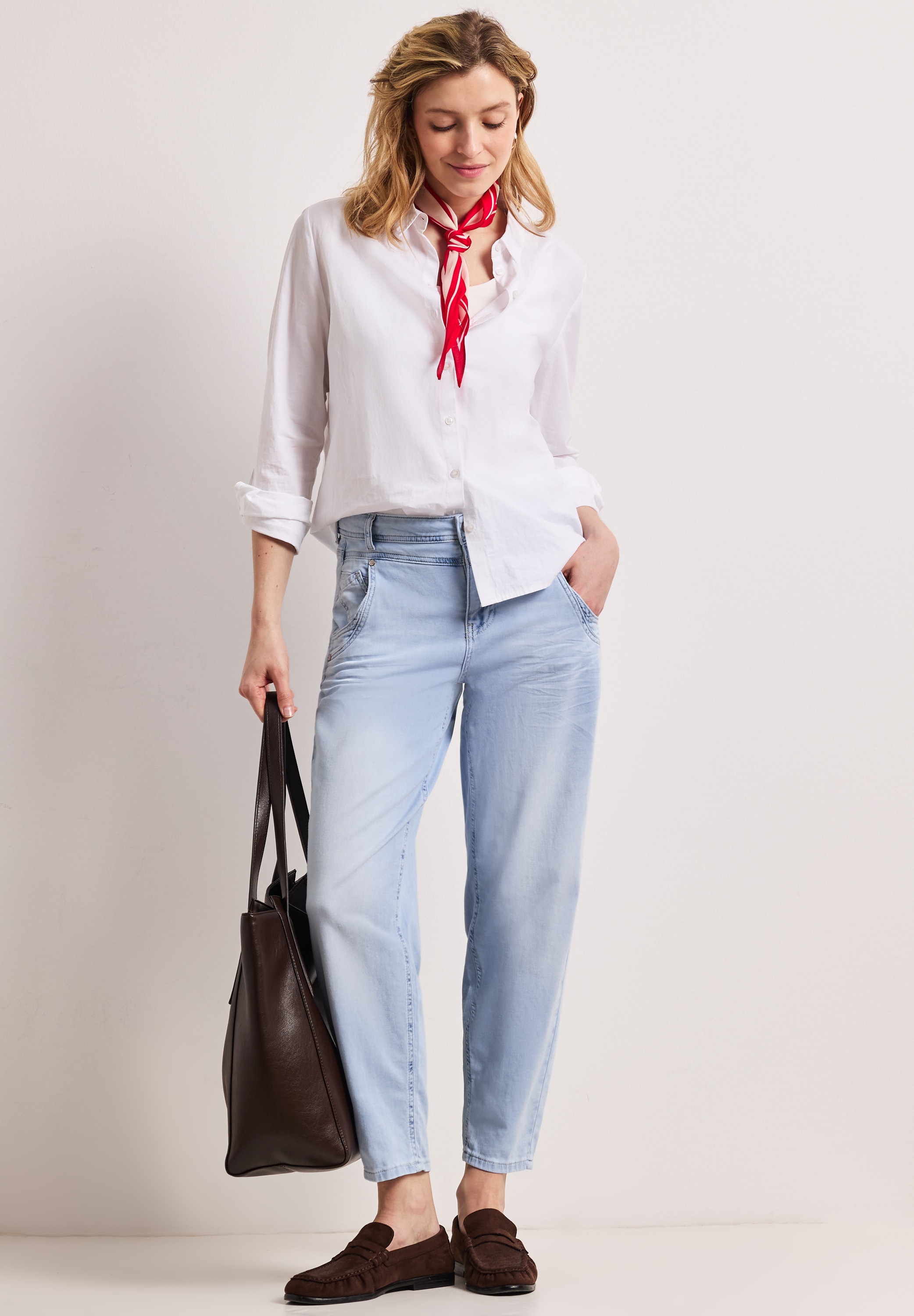 STREET ONE Comfort-fit-Jeans aus Baumwolle mit Stretchanteil