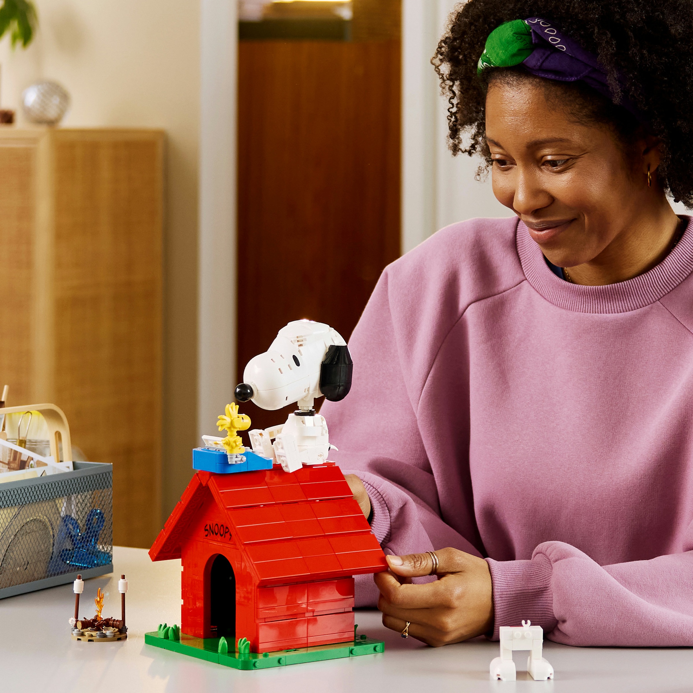 LEGO® Konstruktionsspielsteine »Peanuts: Snoopys Hundehütte (21368), LEGO Ideas« Made in Europe