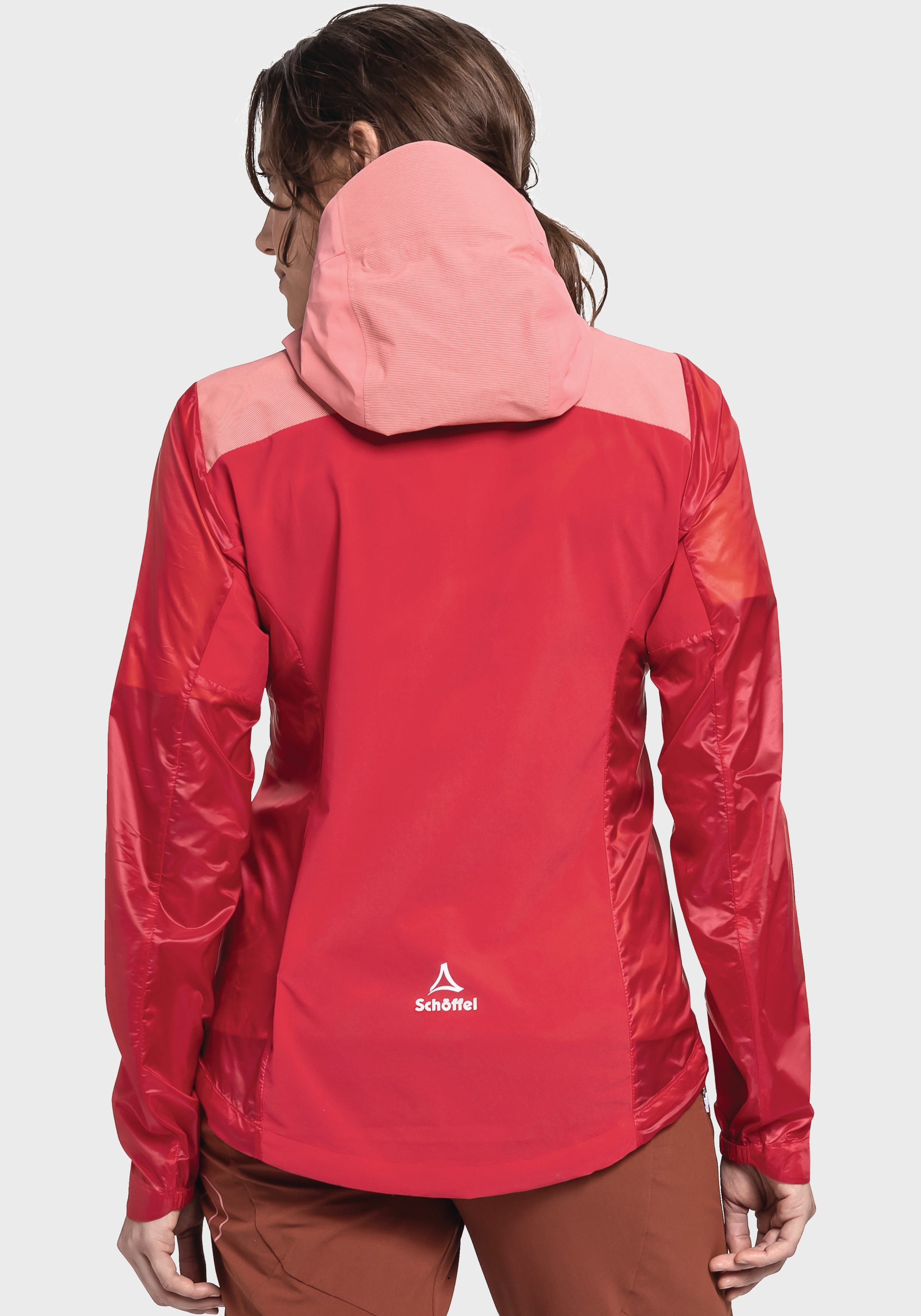 Schöffel Outdoorjacke »Hybrid Jkt Flow Trail L«, mit Kapuze