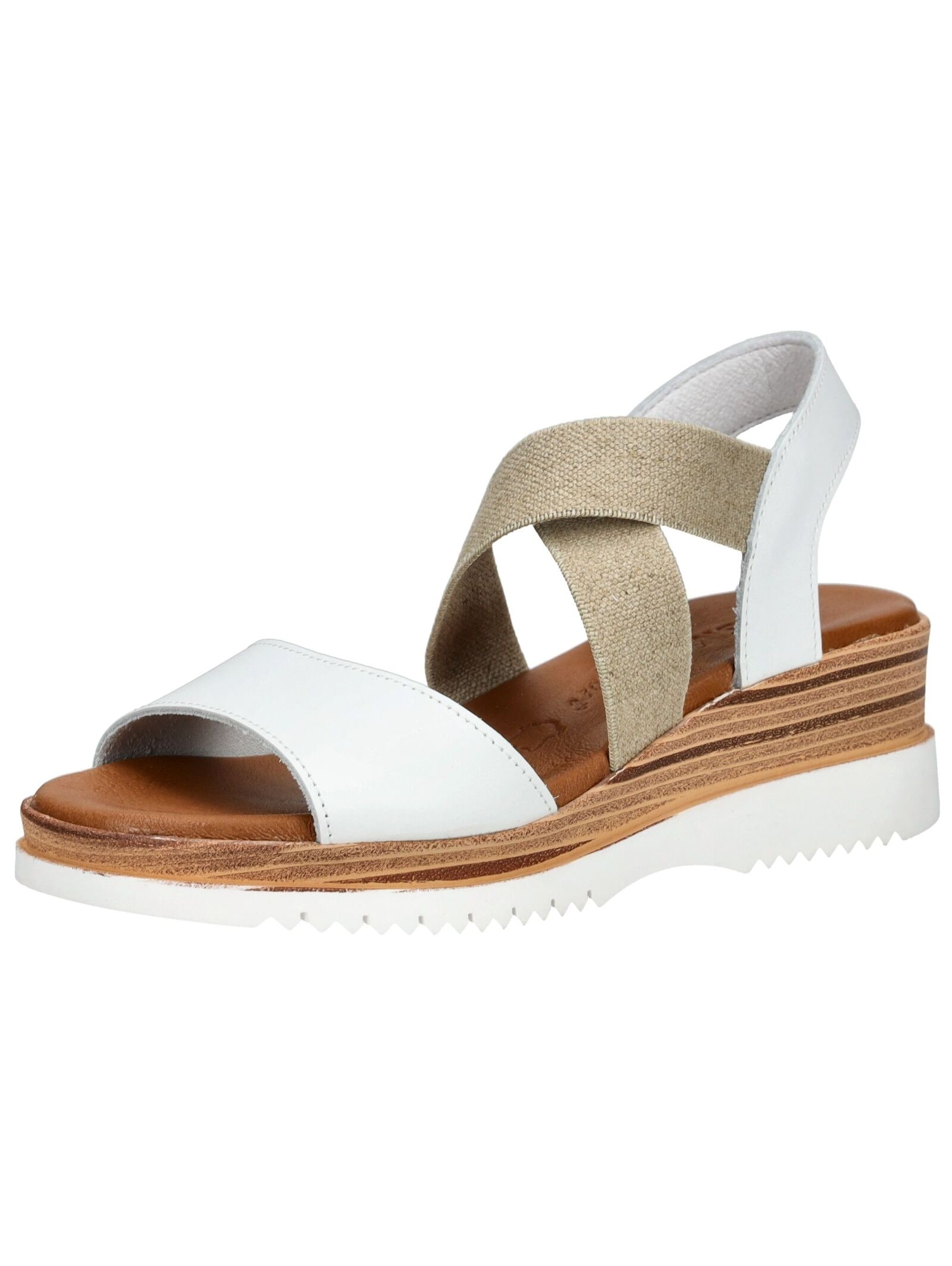 COSMOS Comfort Keilsandalette "COSMOS Comfort Sandalen Leder" günstig online kaufen