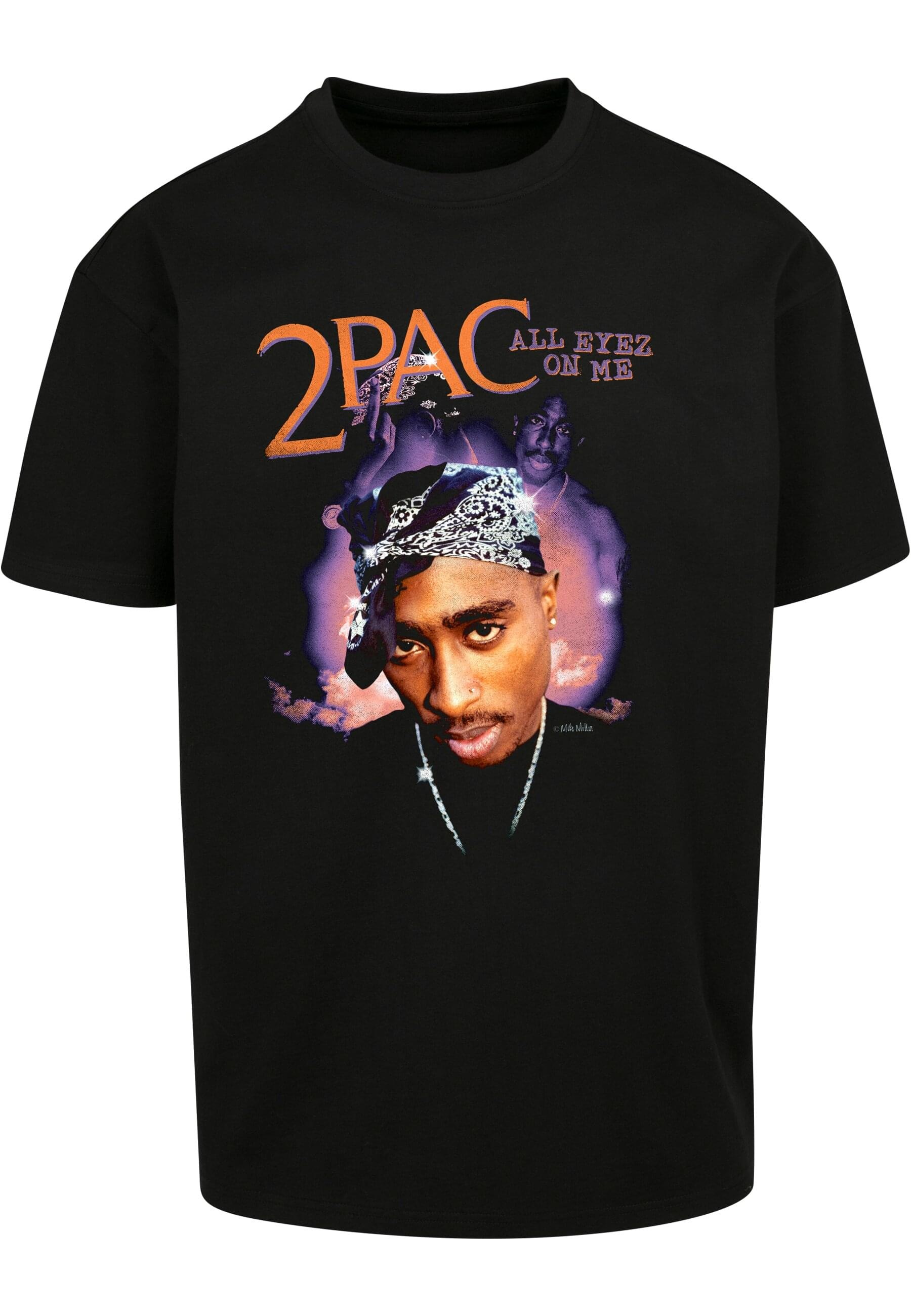 MisterTee T-Shirt »MisterTee Herren Tupac All Eyez On Me Anniversary Oversize Tee«, (1 tlg.)