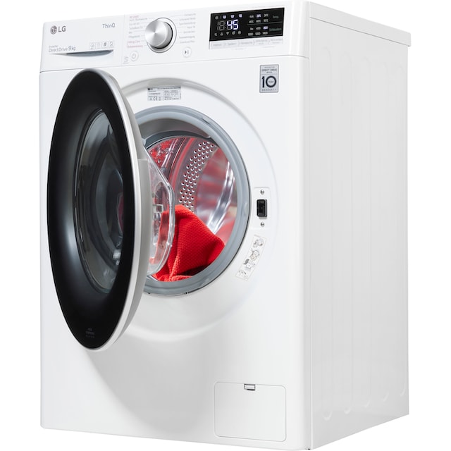 LG Waschmaschine »F4WV609S1A«, F4WV609S1A, 9 kg, 1400 U/min | BAUR