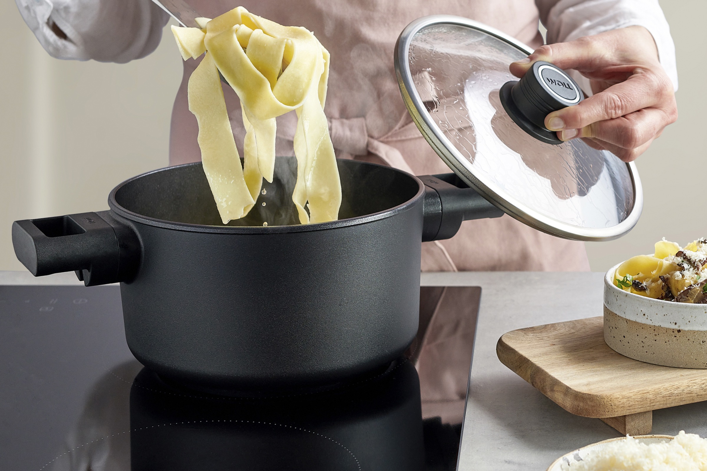 WOLL MADE IN GERMANY Topf-Set »Logic« Set, 6 tlg. tlg. Aluminiumguss