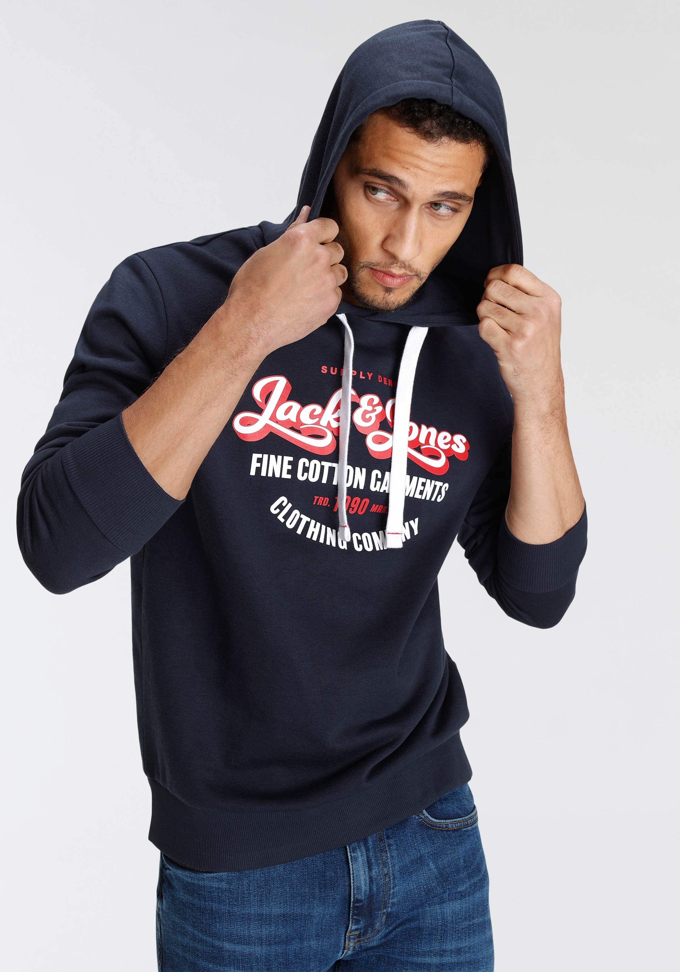 Jack & Jones Kapuzensweatshirt "JJ JJANDY SWEAT HOOD" günstig online kaufen