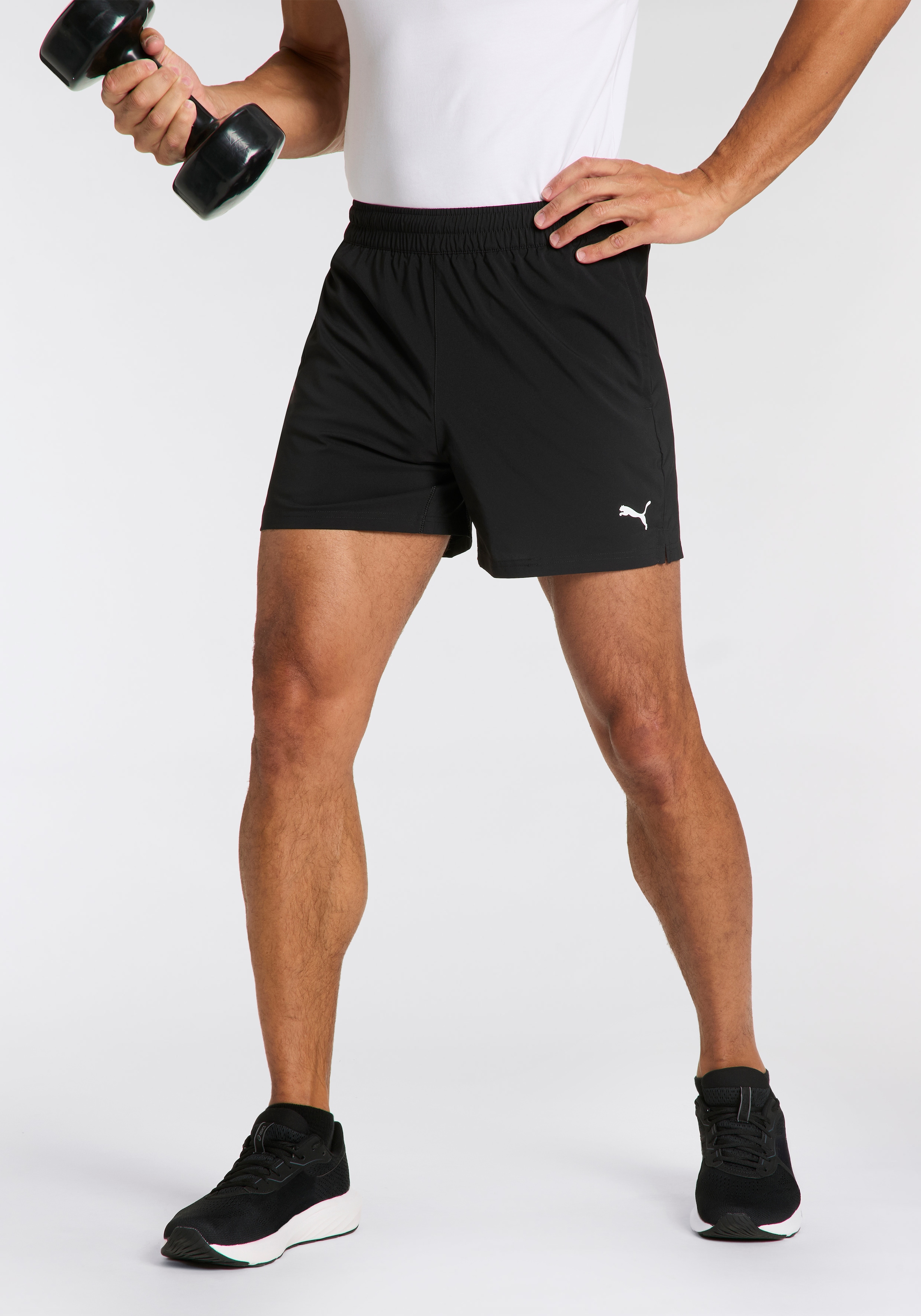 PUMA Trainingsshorts "M TAD ESSENTIALS 5" WOVEN SHORT" günstig online kaufen