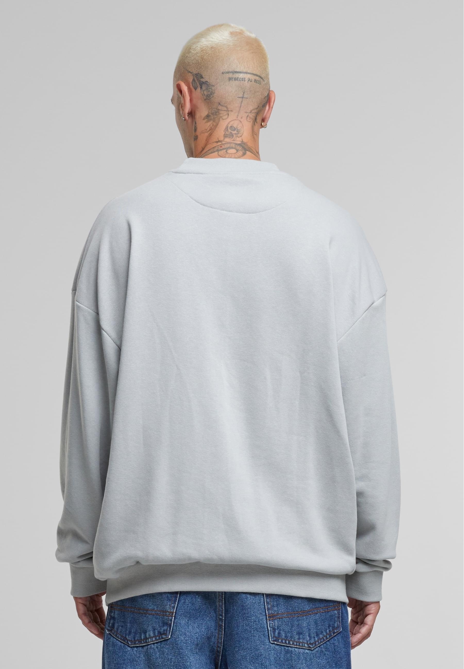 URBAN CLASSICS Rundhalspullover »Urban Classics Light Terry Crew«, (1 tlg.)