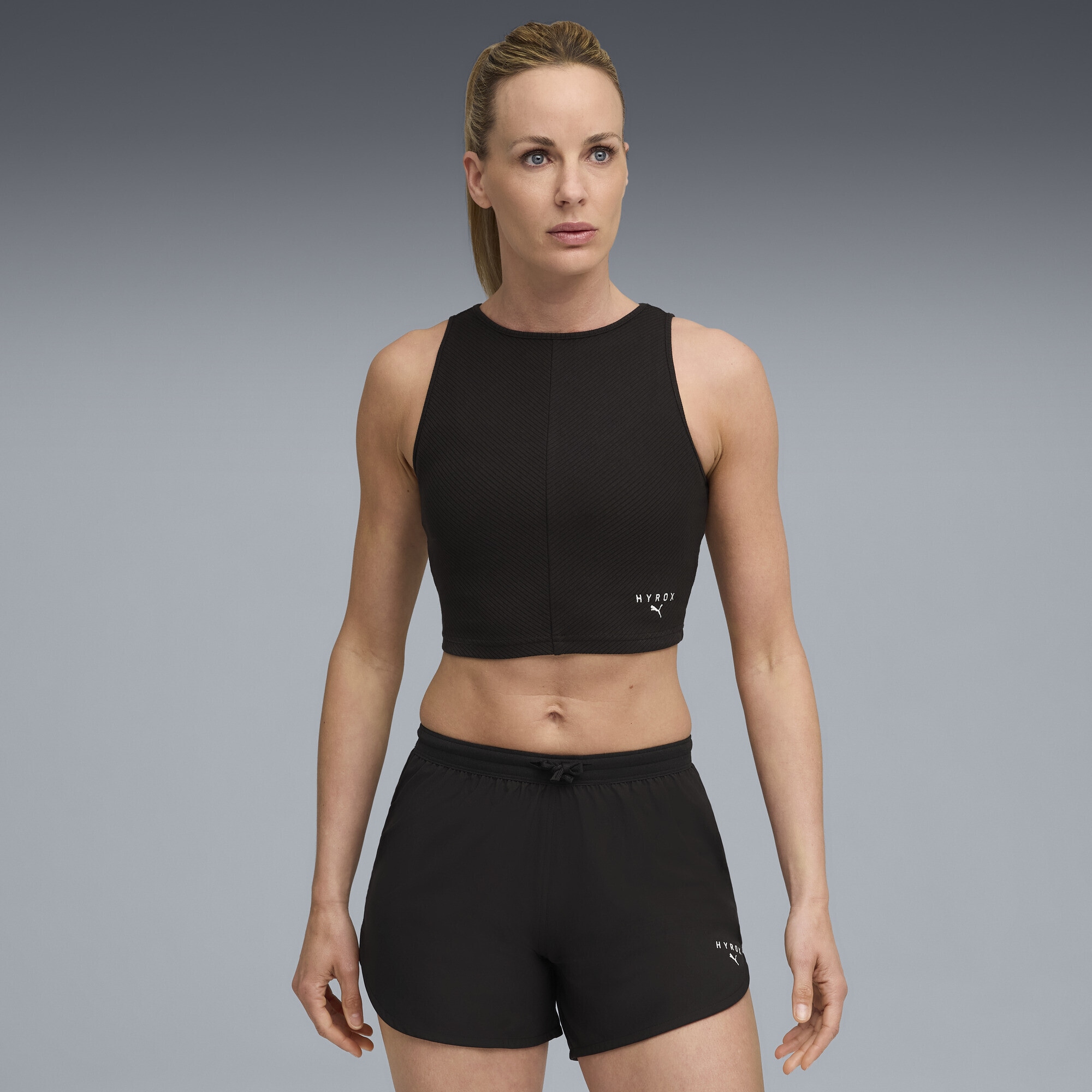 PUMA Trainingsshirt »PUMA x HYROX Rib Cropped Tanktop Damen«