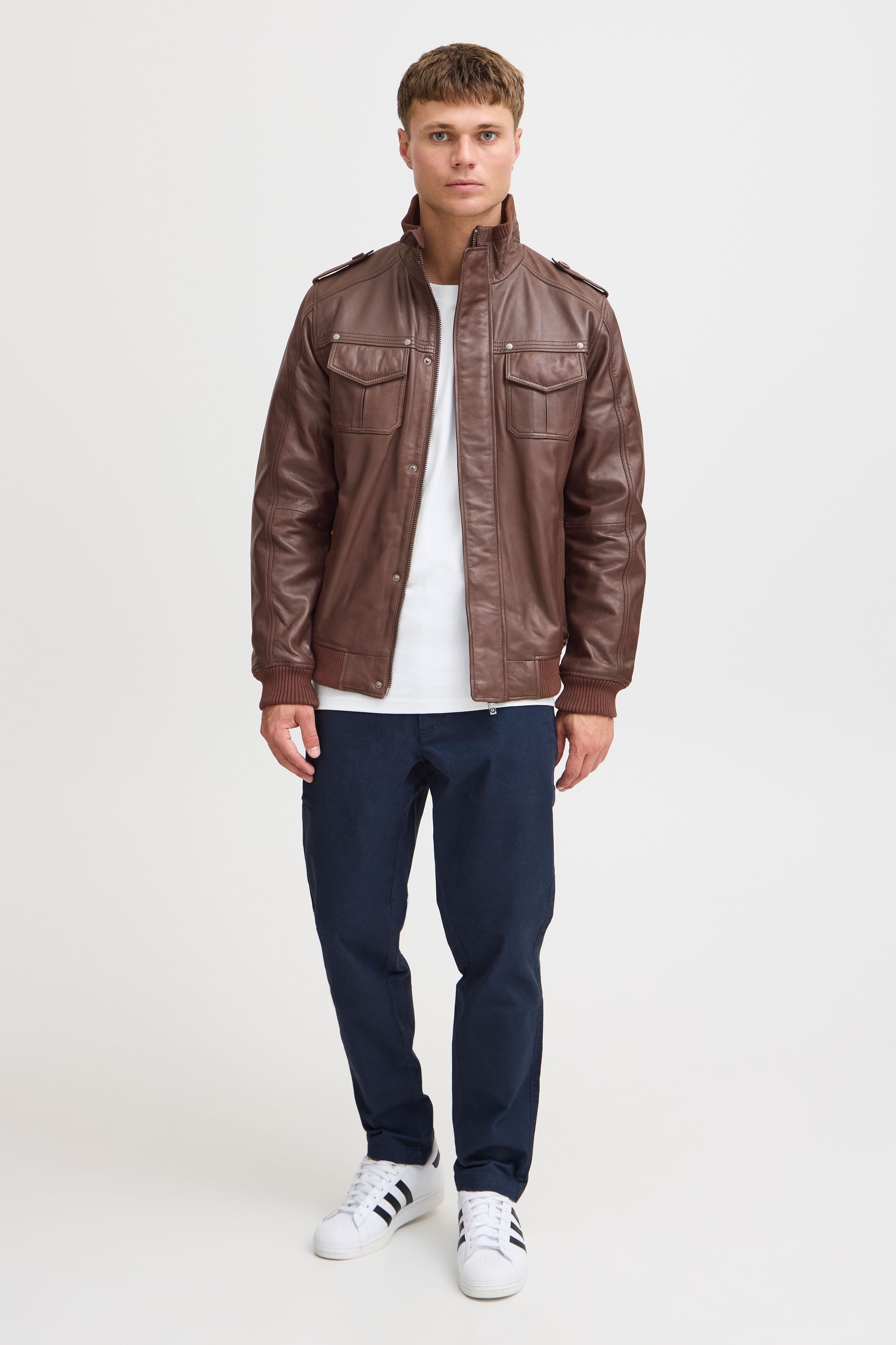 Solid Lederjacke "Lederjacke SDCamash" günstig online kaufen