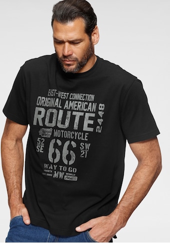 T-Shirt, Großer Print