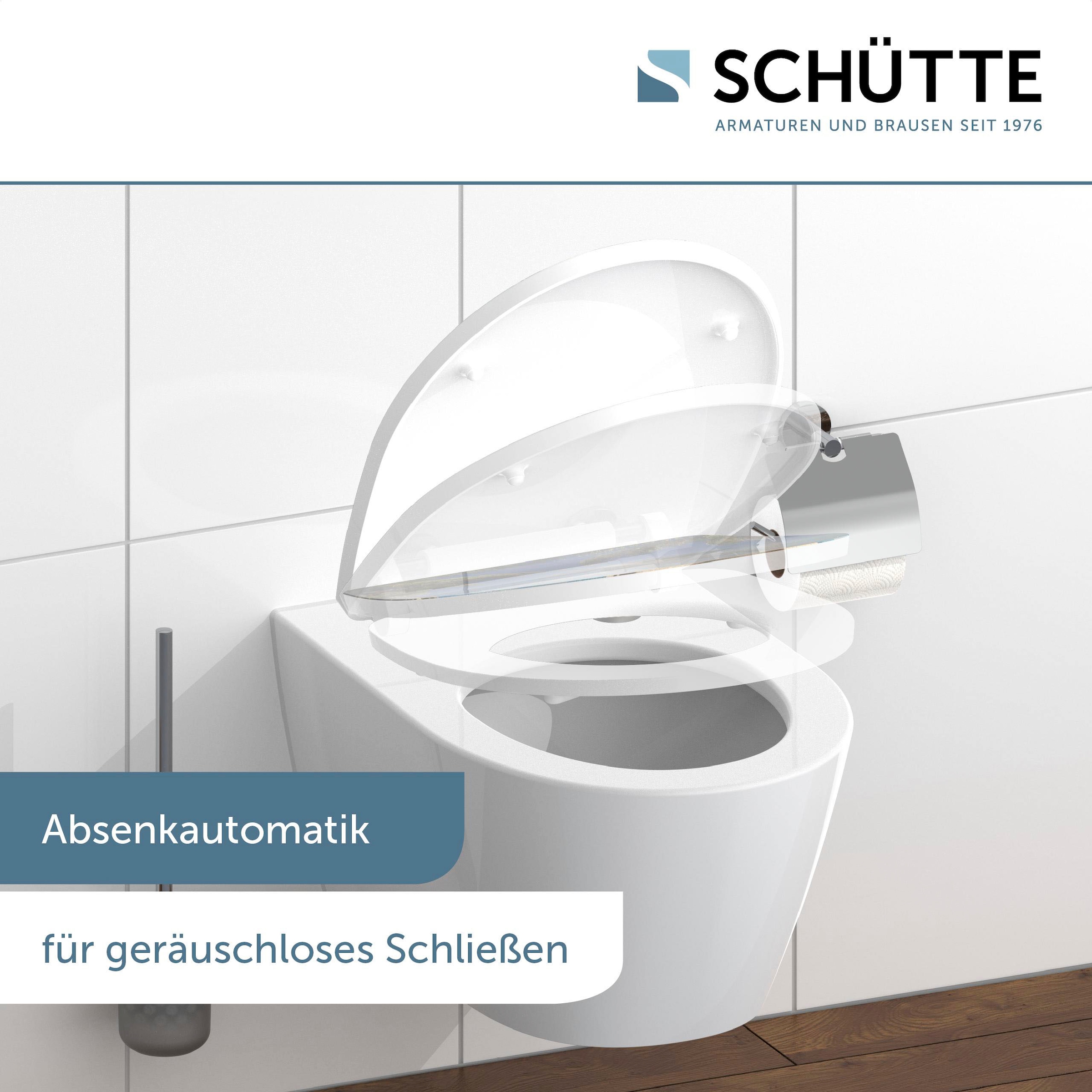 Schütte WC-Sitz »Happy Elephant«, Duroplast, mit Absenkautomatik und Schnellverschluss, High Gloss