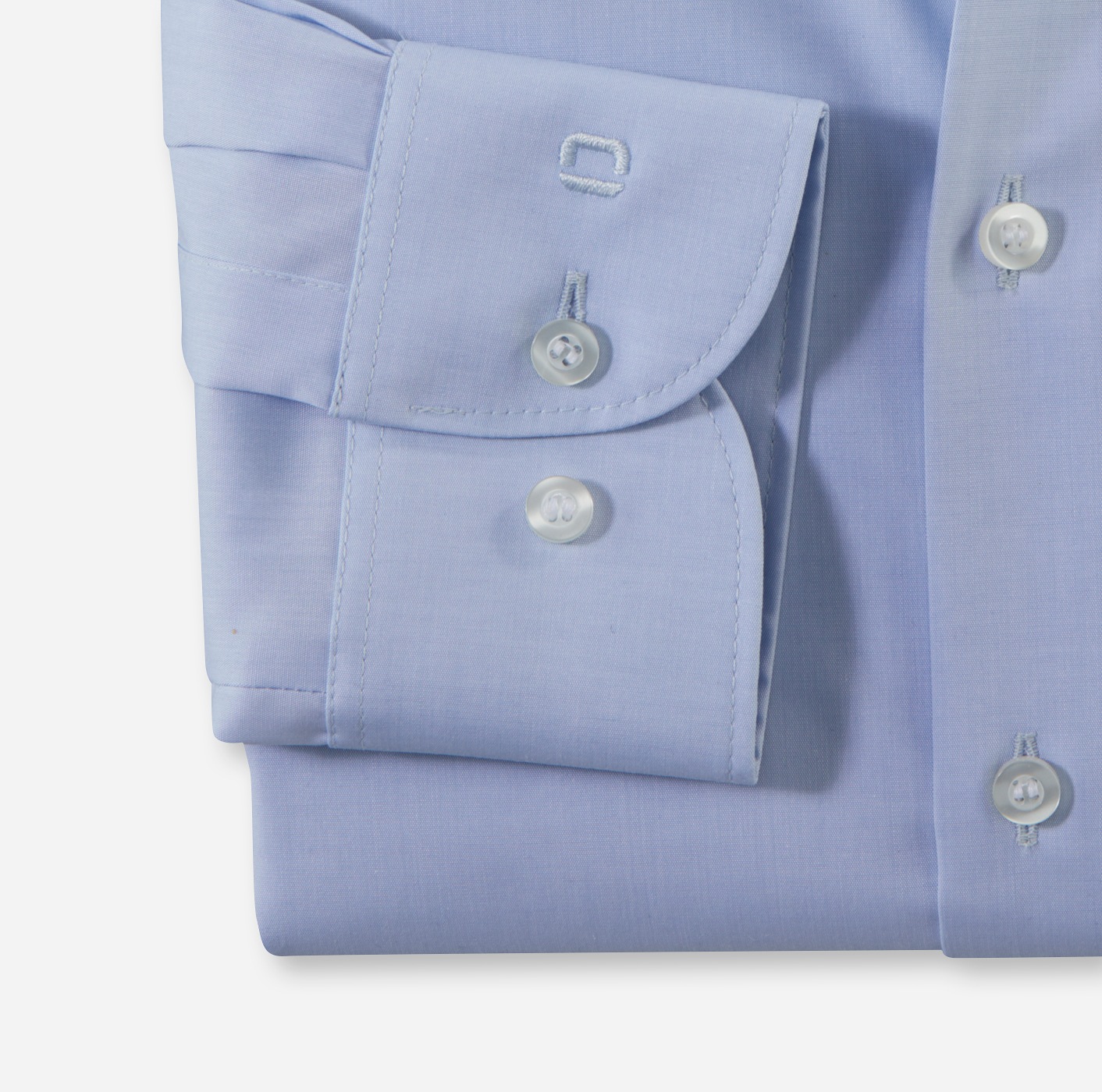 Thumbnail - OLYMP Langarmhemd "Level 5" unifarben, body fit, Kentkragen, Businesshemd