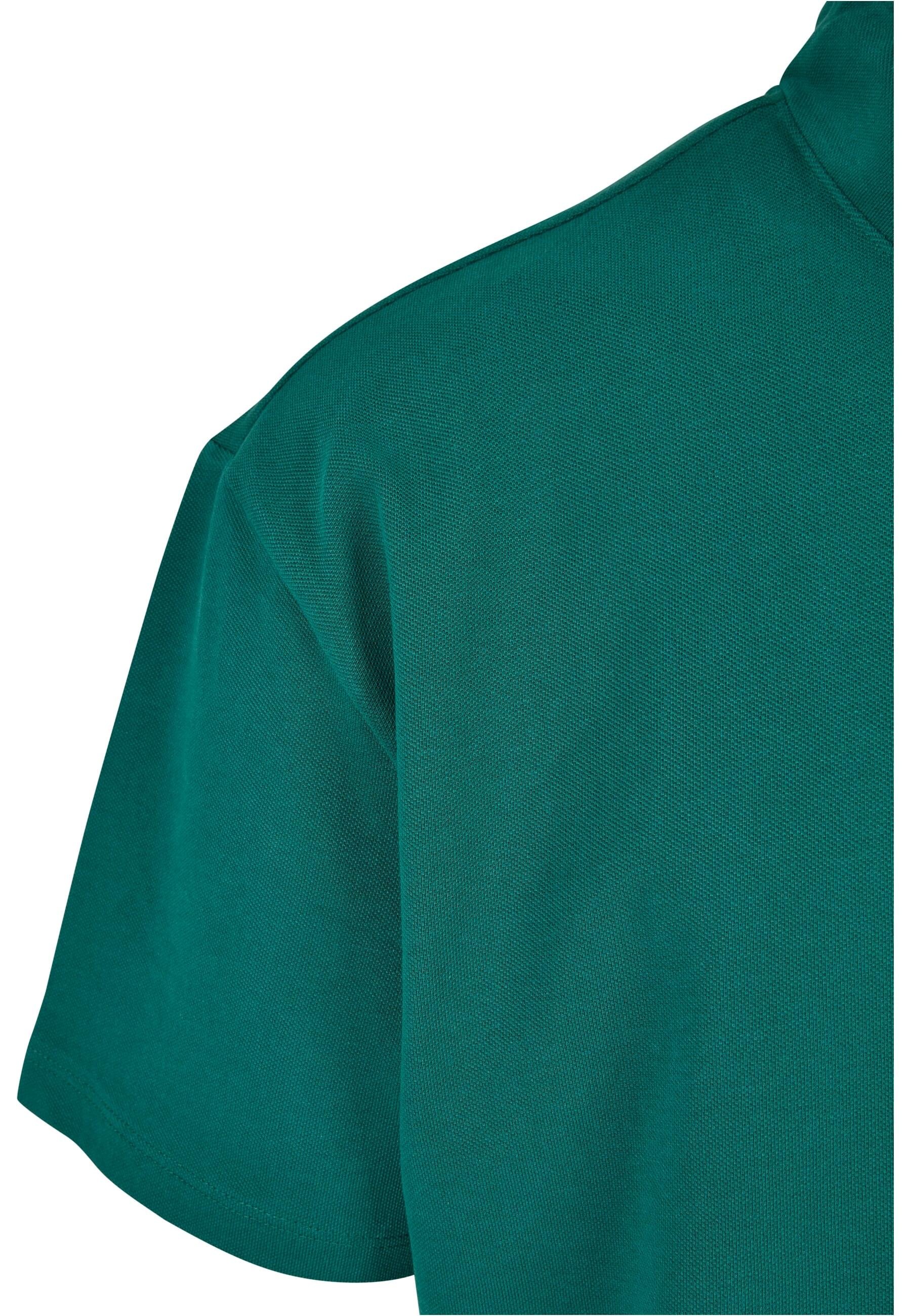 URBAN CLASSICS T-Shirt »Urban Classics Herren Boxy Zip Pique Tee«, (1 tlg.)