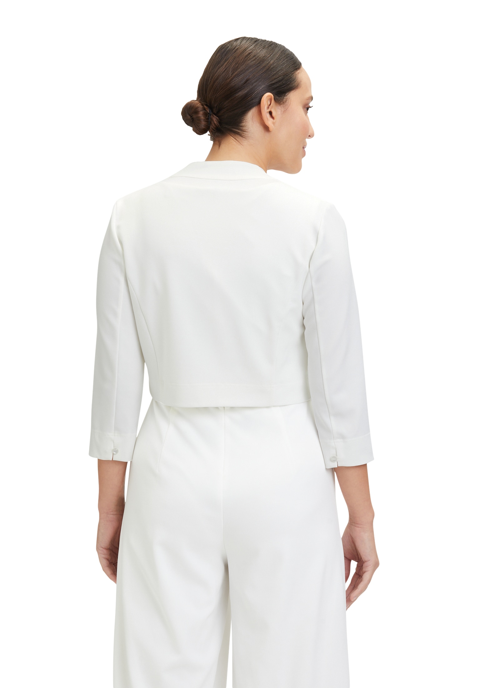 Vera Mont Sweatjacke »Vera Mont Bolero-Jacke figurbetont«, Nahtführung