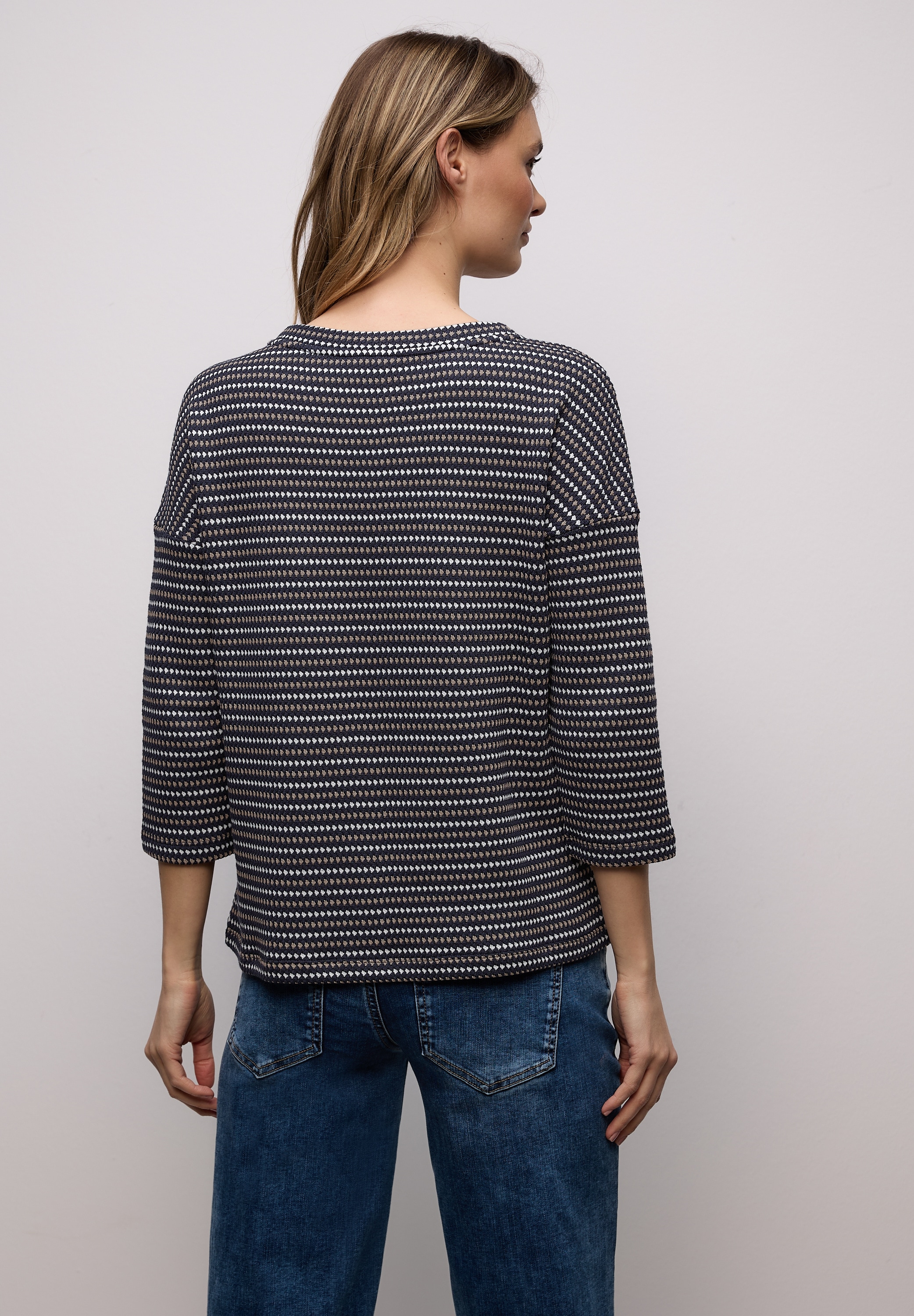 STREET ONE 3/4-Arm-Shirt mit 3/4 Ärmeln günstig online kaufen