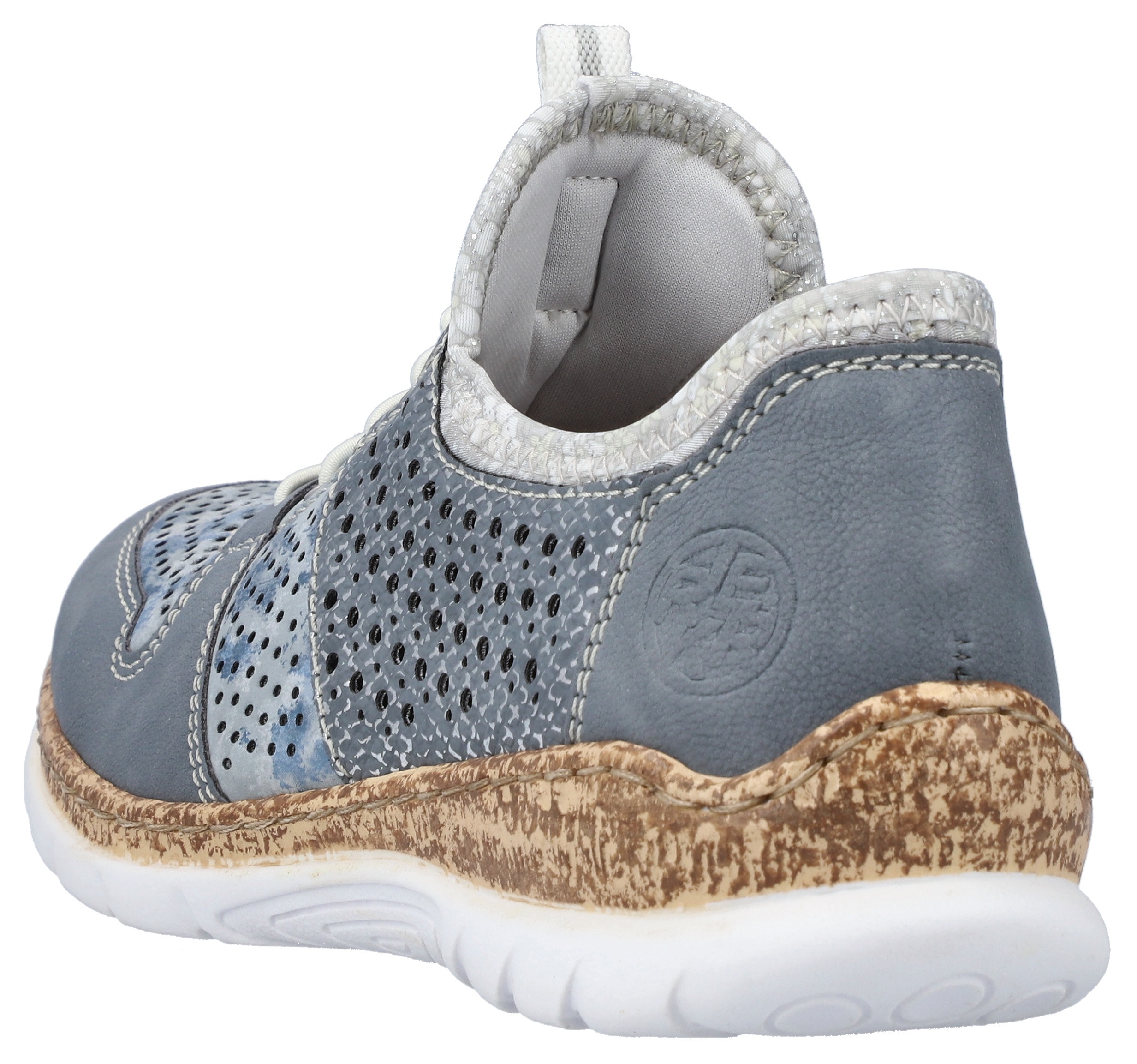 Thumbnail - Rieker Slip-On Sneaker Slipper, Schlupfschuh mit MemoSoft-Ausstattung