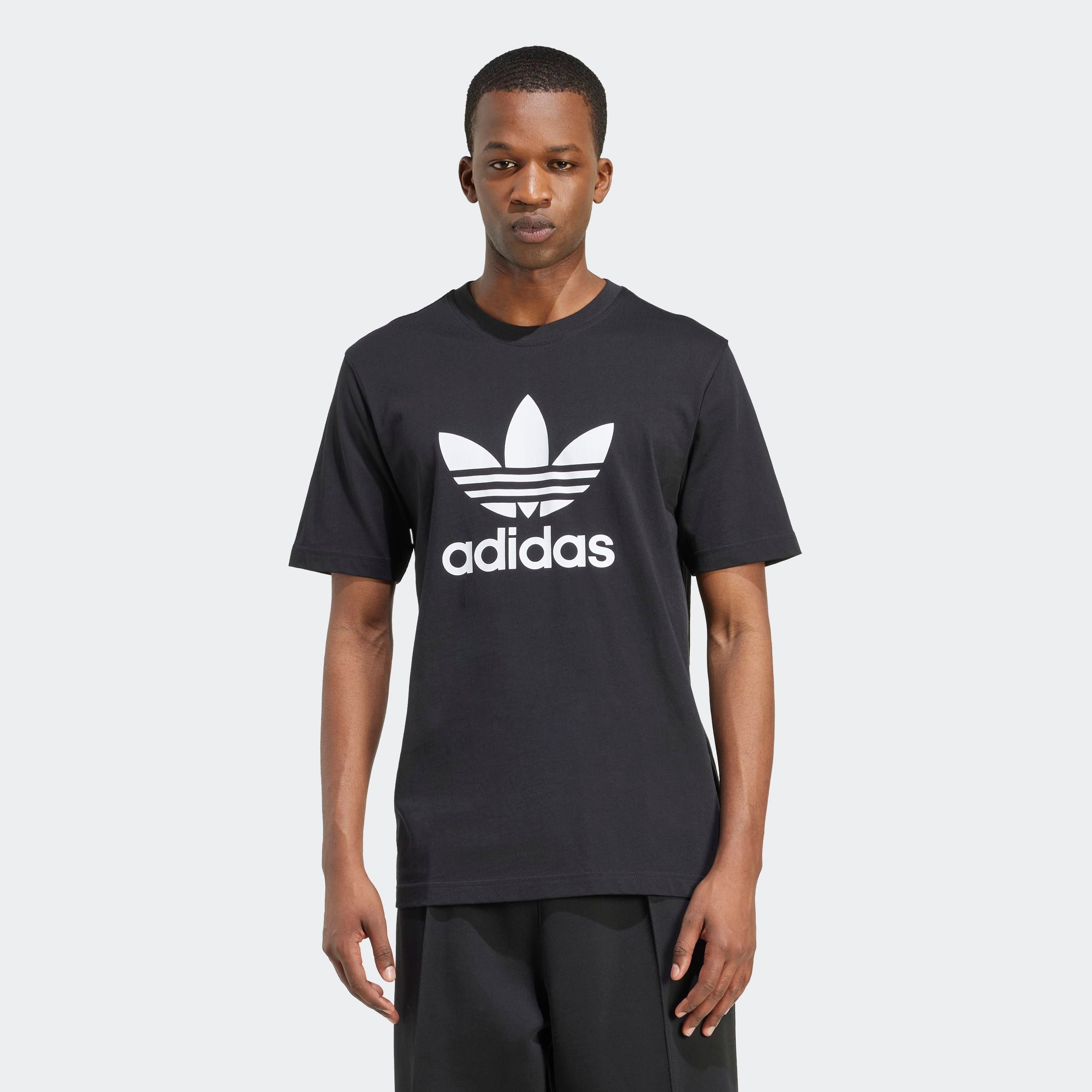 adidas Originals "ADICOLOR TREFOIL" reguläre Passform, Kurzarm, aus Baumwol günstig online kaufen