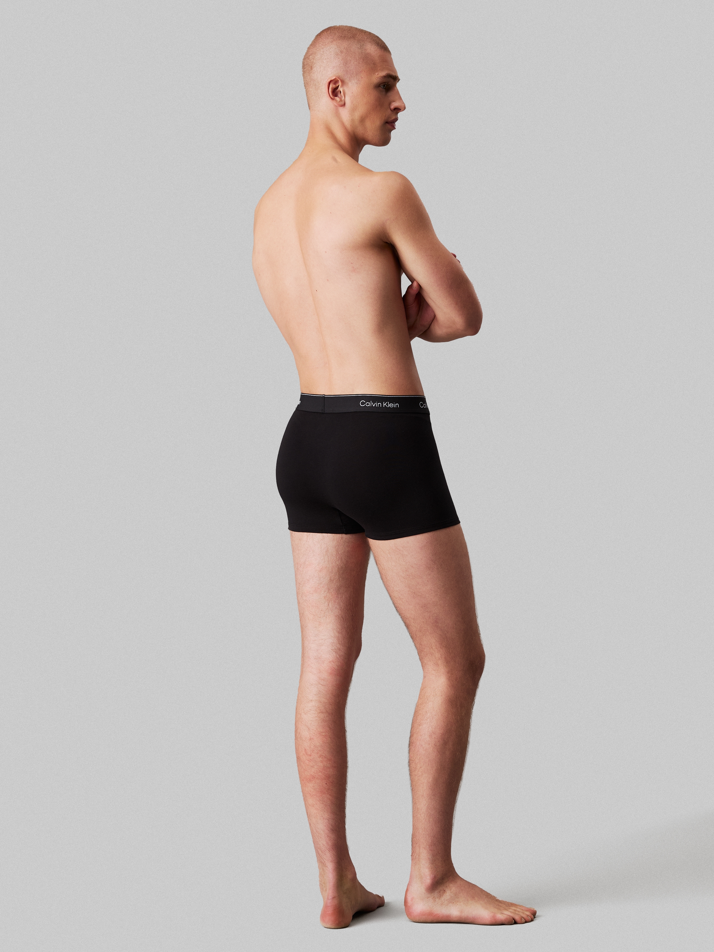 Calvin Klein Underwear Boxershorts »CK RELAXED FIT TRUNK 3PK« Packung, 3er-Pack, 3 Stk. aus Stretch-Baumwolle