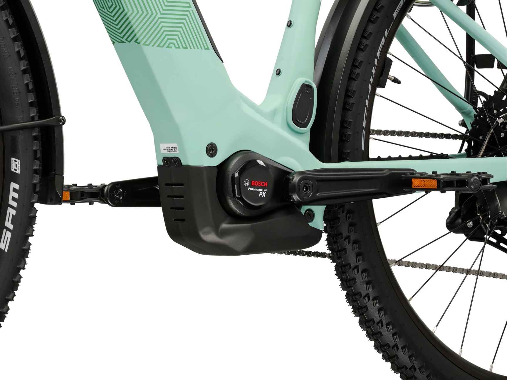 Kross »Influx Hybrid SUV 3.0 21,3Ah / Bosch 800 Wh 27,5" Grün 10 Gänge 2026« 10 Gang Shimano CUES U6000 Schaltwerk Kettenschaltung Mittelmotor 250 W BOSCH PERFORMANCE LINE PX 36 V/250 W, Mittelmotor