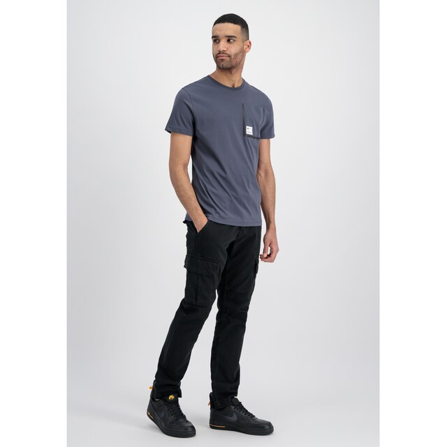 Alpha Industries T-Shirt »Alpha Industries Men - T-Shirts Label Pocket T« ▷  kaufen | BAUR