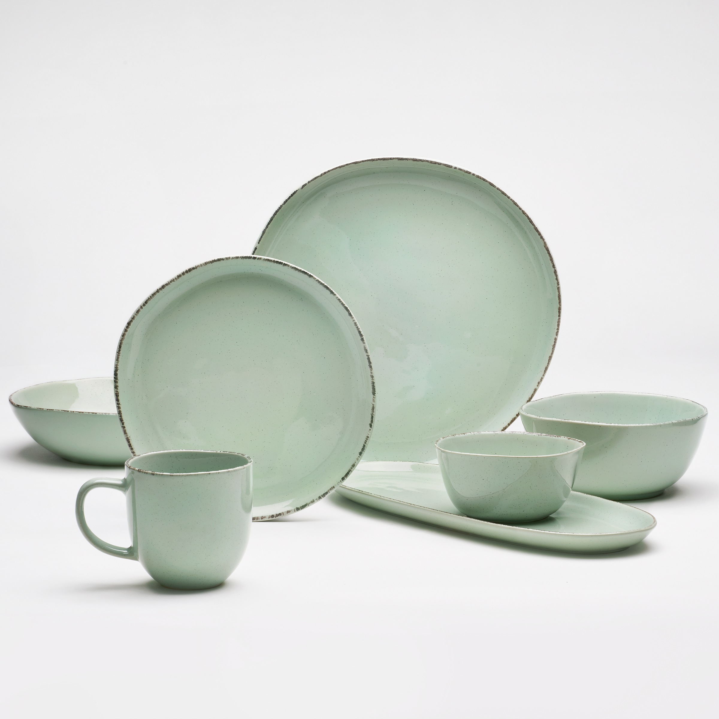 van Well Servierplatte "Platte Urban, 34 x 12,5 cm, 4 Stück" spülmaschinen- günstig online kaufen