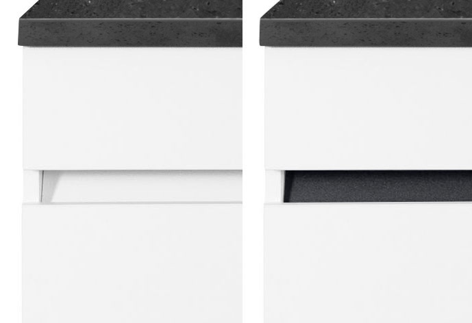 OPTIFIT Küchenzeile »Roth« Breite 270 cm, wahlweise mit E-Geräten, mit Push-to-Open-Funktion