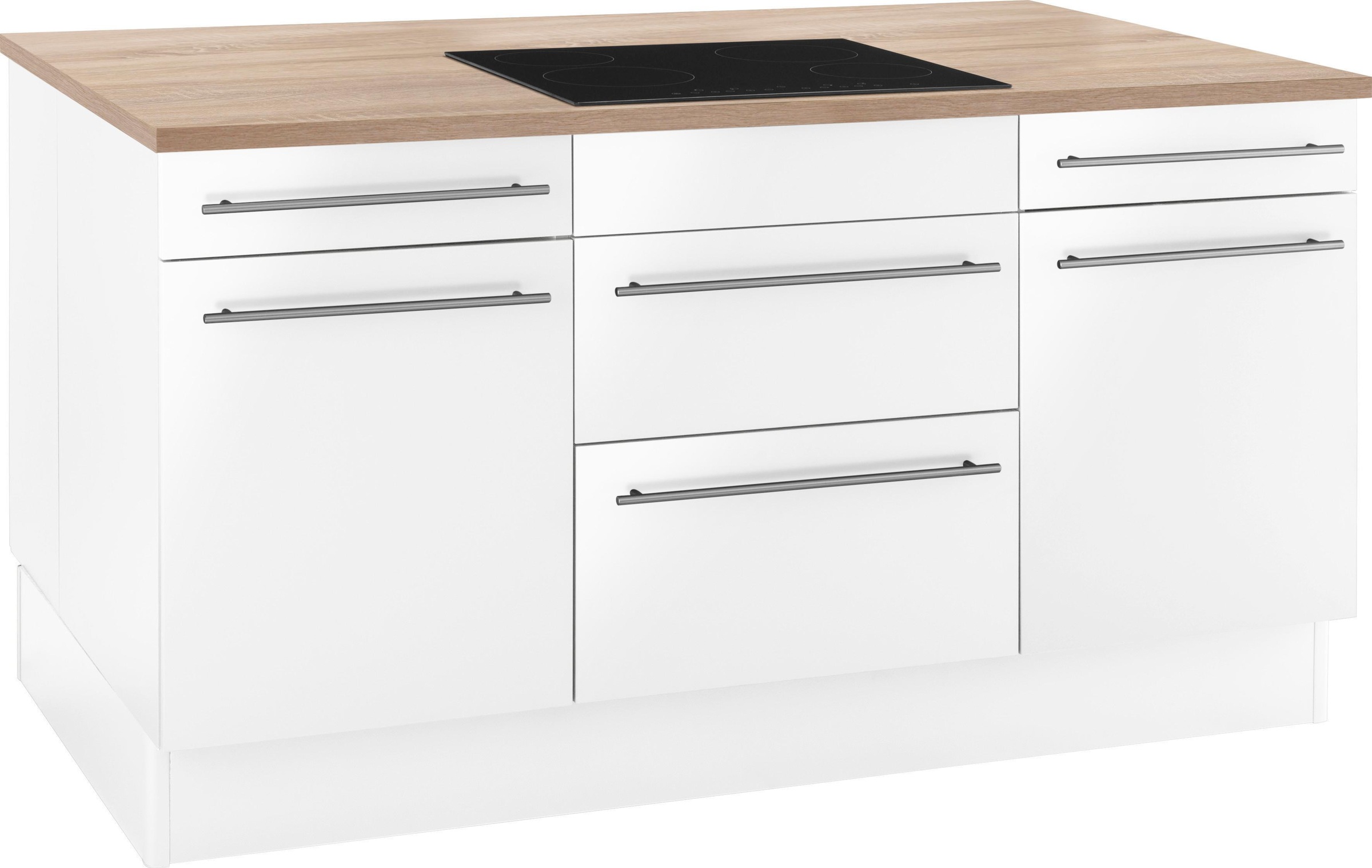 OPTIFIT Kücheninsel "Bern" Stellbreite 160x95 cm mit höhenverstellbaren Füß günstig online kaufen