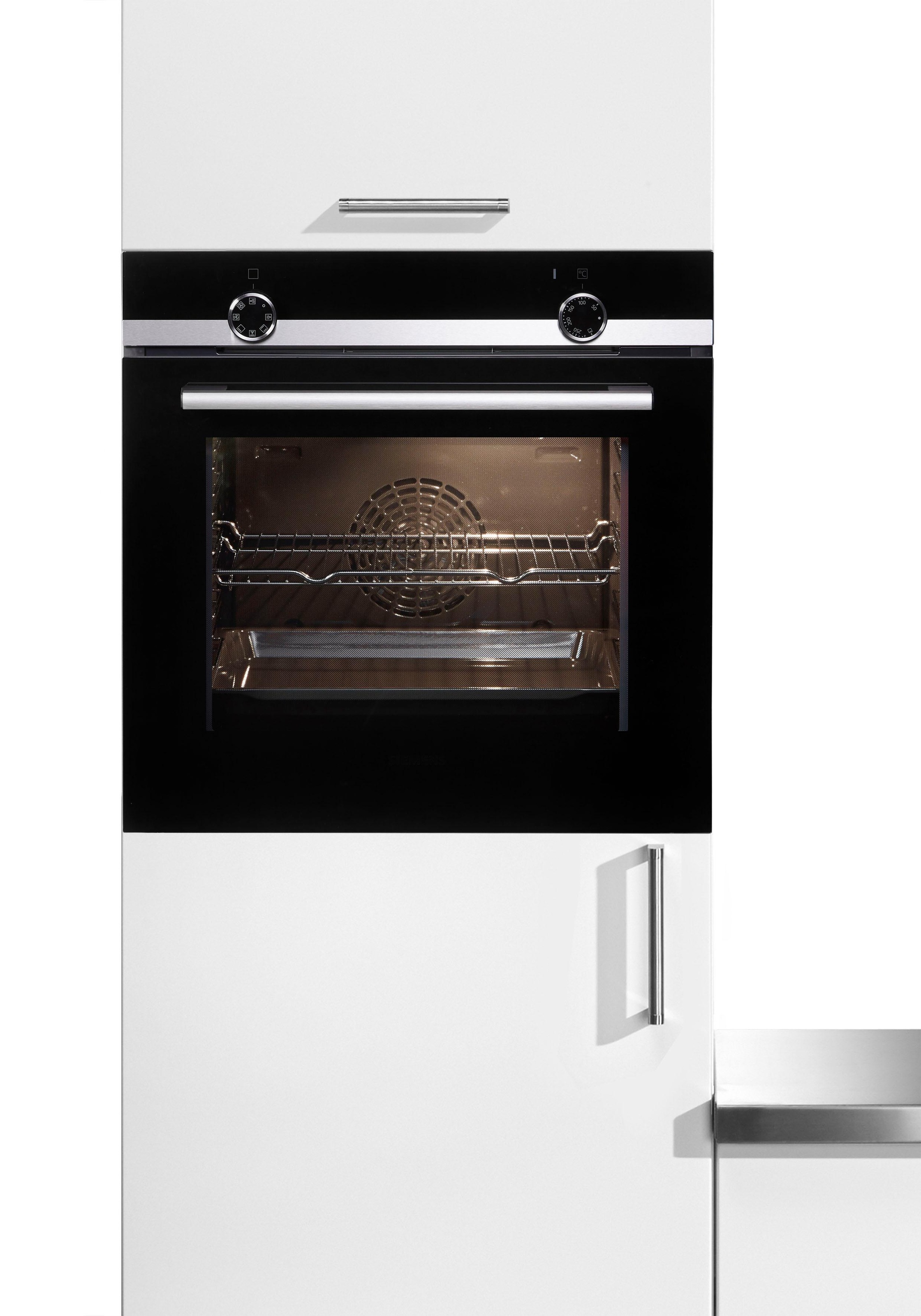 SIEMENS Einbaubackofen »HB510ABR1«, iQ100, mit Teleskopauszug nachrüstbar,  3D-Heißluft plus-Großflächengrill | BAUR
