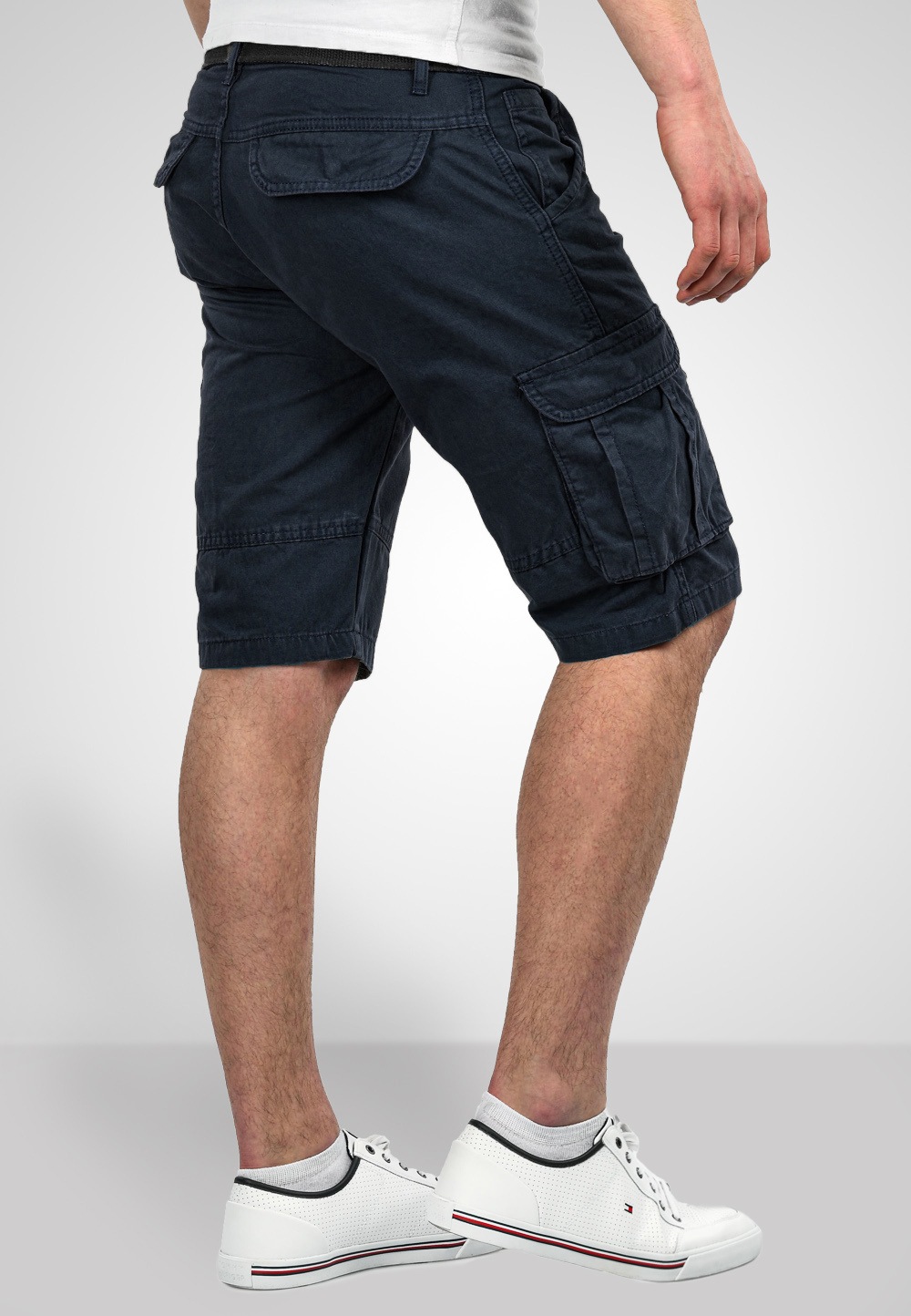 Alessandro Salvarini ASNico Men Cargo Shorts Navy 34 3